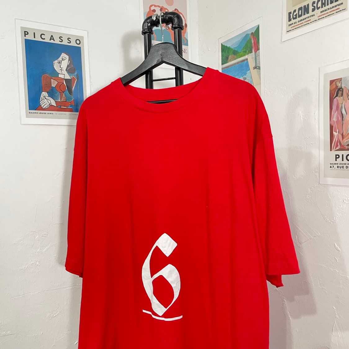 프린트스타 오버사이즈 힙합 반팔티 상품이미지3