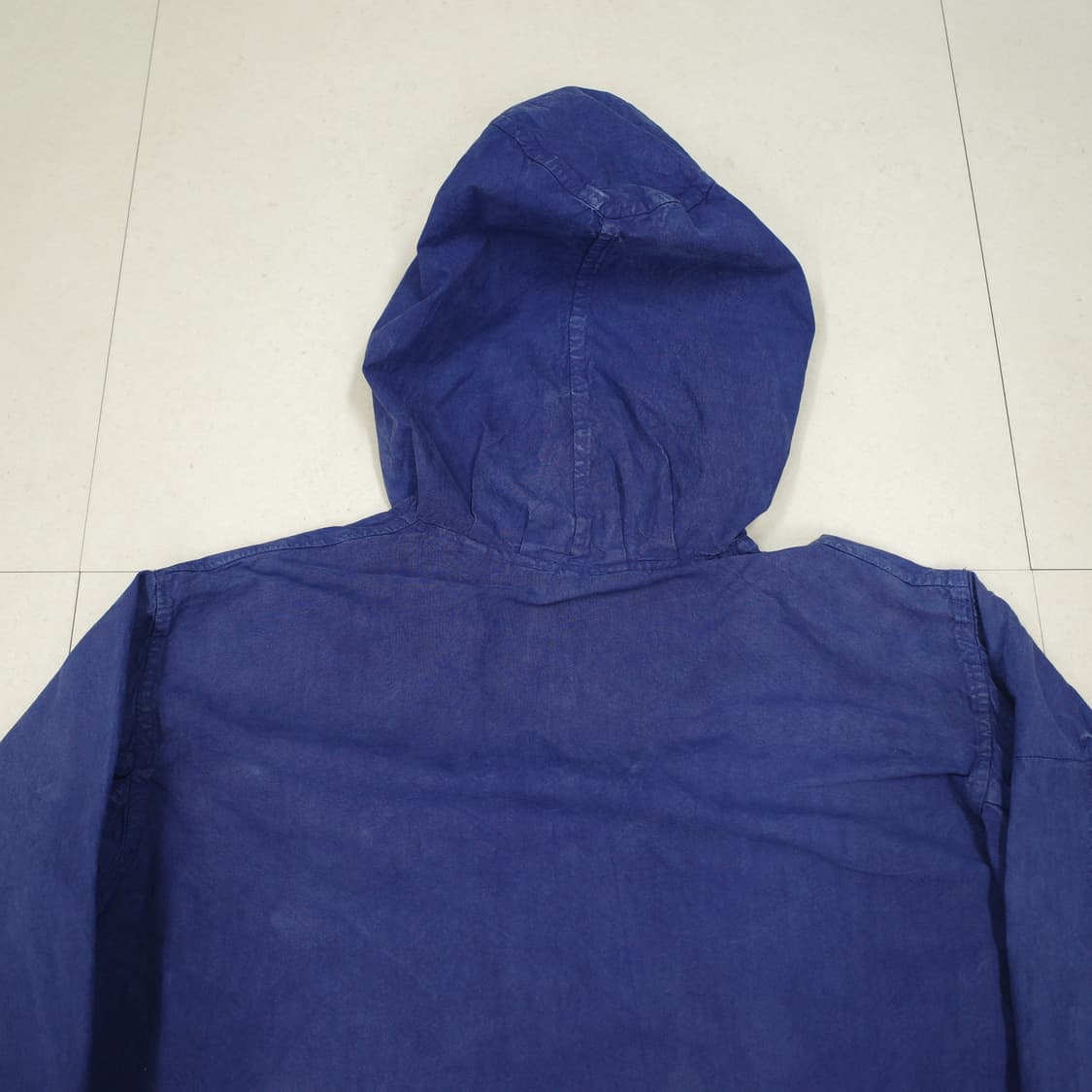 50s 스웨덴군 M39 스노우 파카 블루 염색 개체 105 상품이미지6