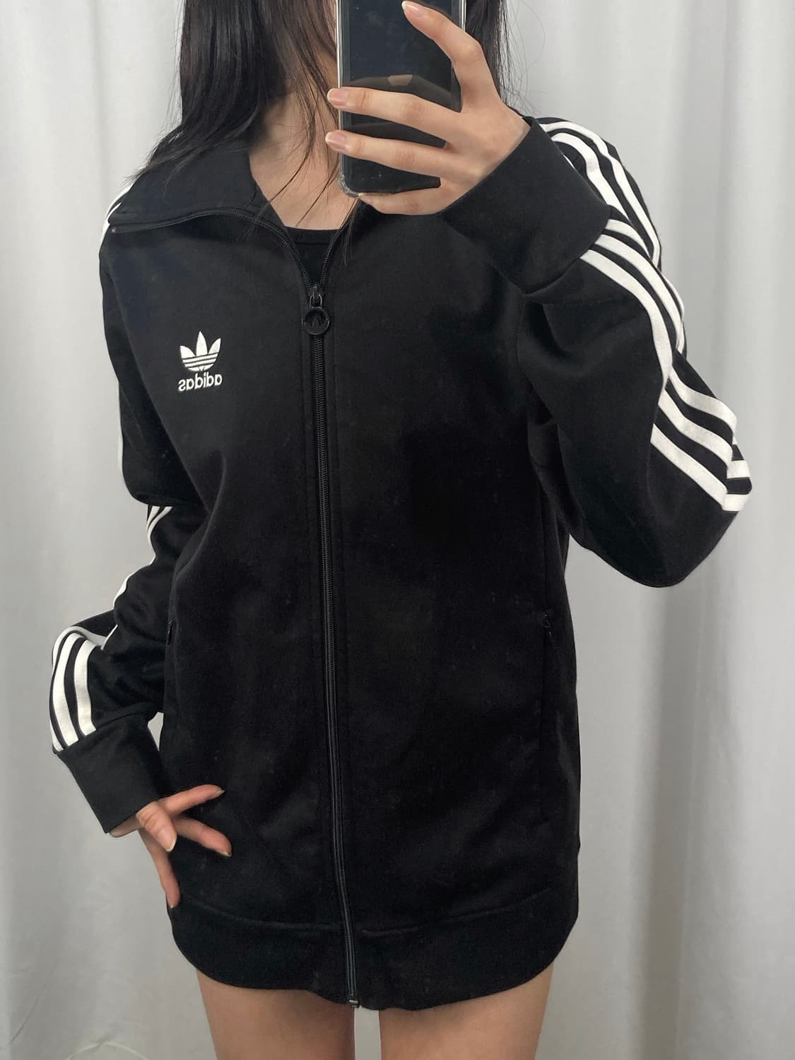 아디다스 블랙 유로파 트랙탑 져지 상품이미지2