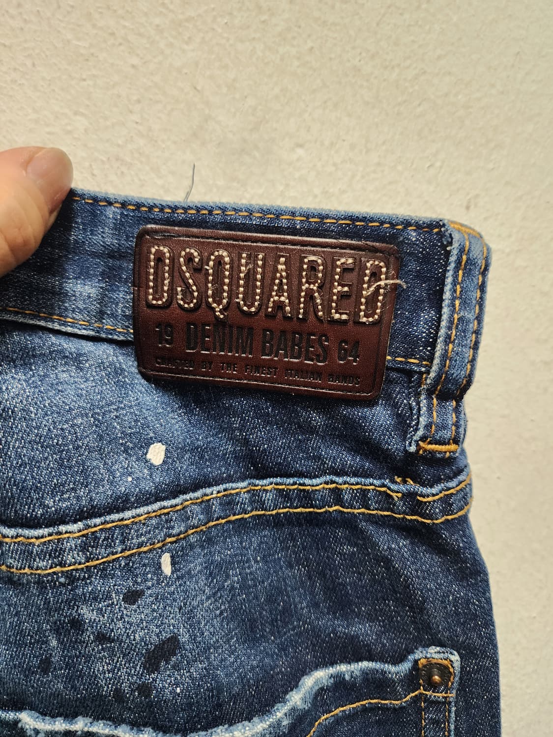 Dsquared2 디스퀘어드 워싱 데님 청바지 상품이미지3