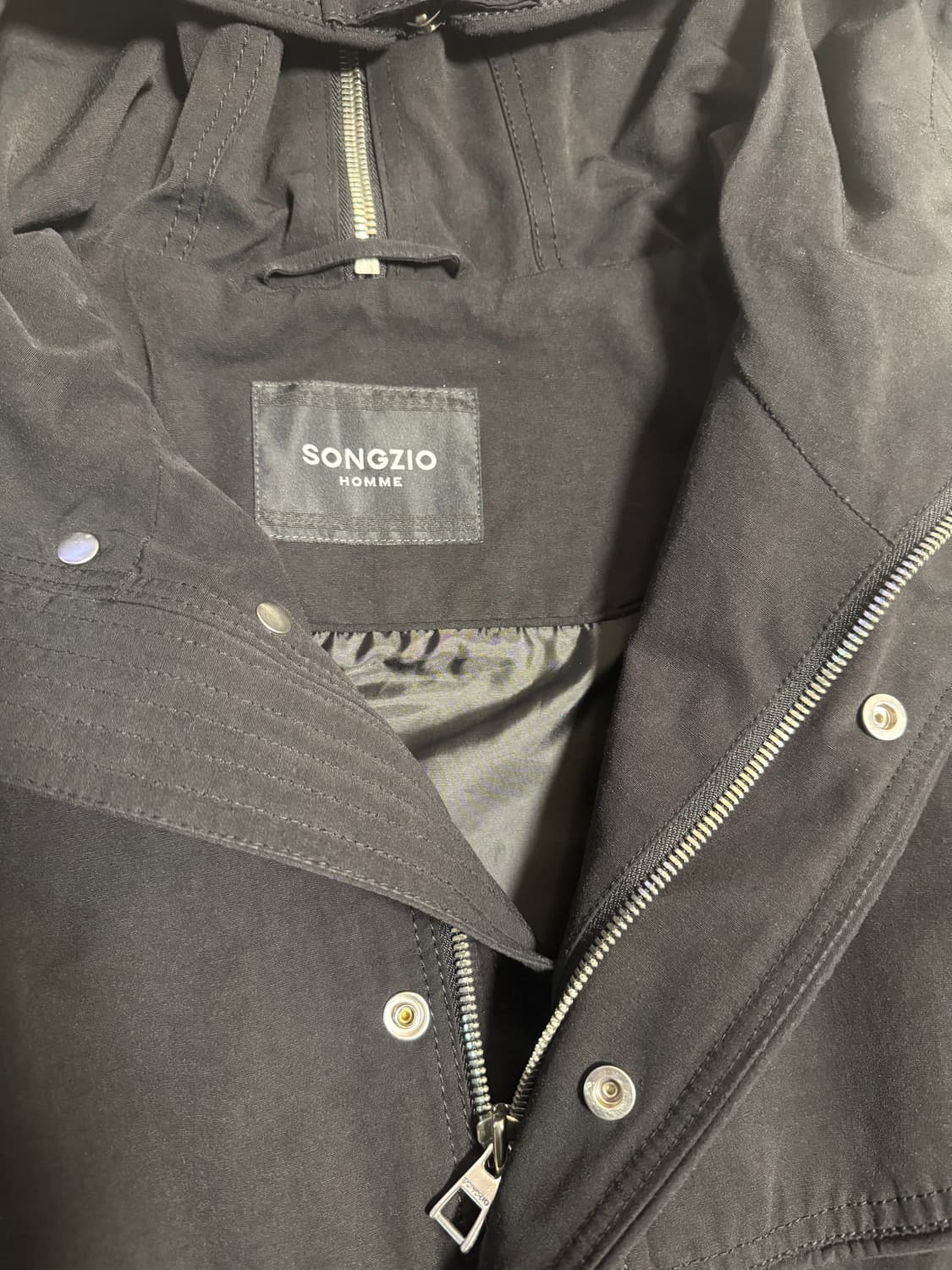 송지오옴므 / 후드 코쿤핏 점퍼 / 48 상품이미지3