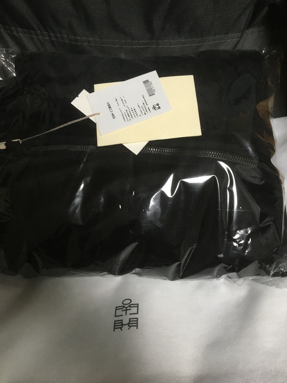 폴리테루 휴먼인덱스 휴먼 플리스 자켓 블랙 판매합니다  상품이미지2