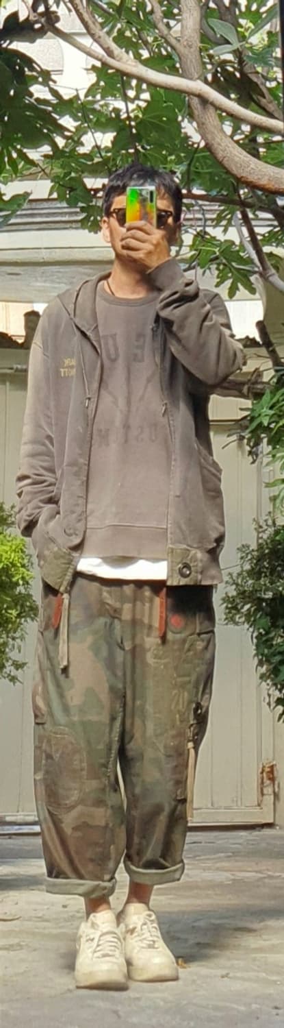 미군 우드랜드 카모  m-65팬츠 빈티지 커스텀 상품이미지9