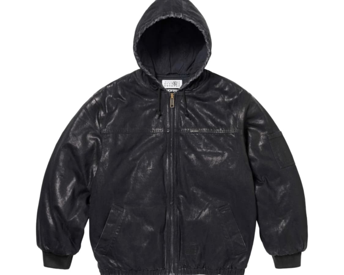 슈프림x mm6 메종마르지엘라 포일 후드 워크 자켓 24ss 상품이미지1