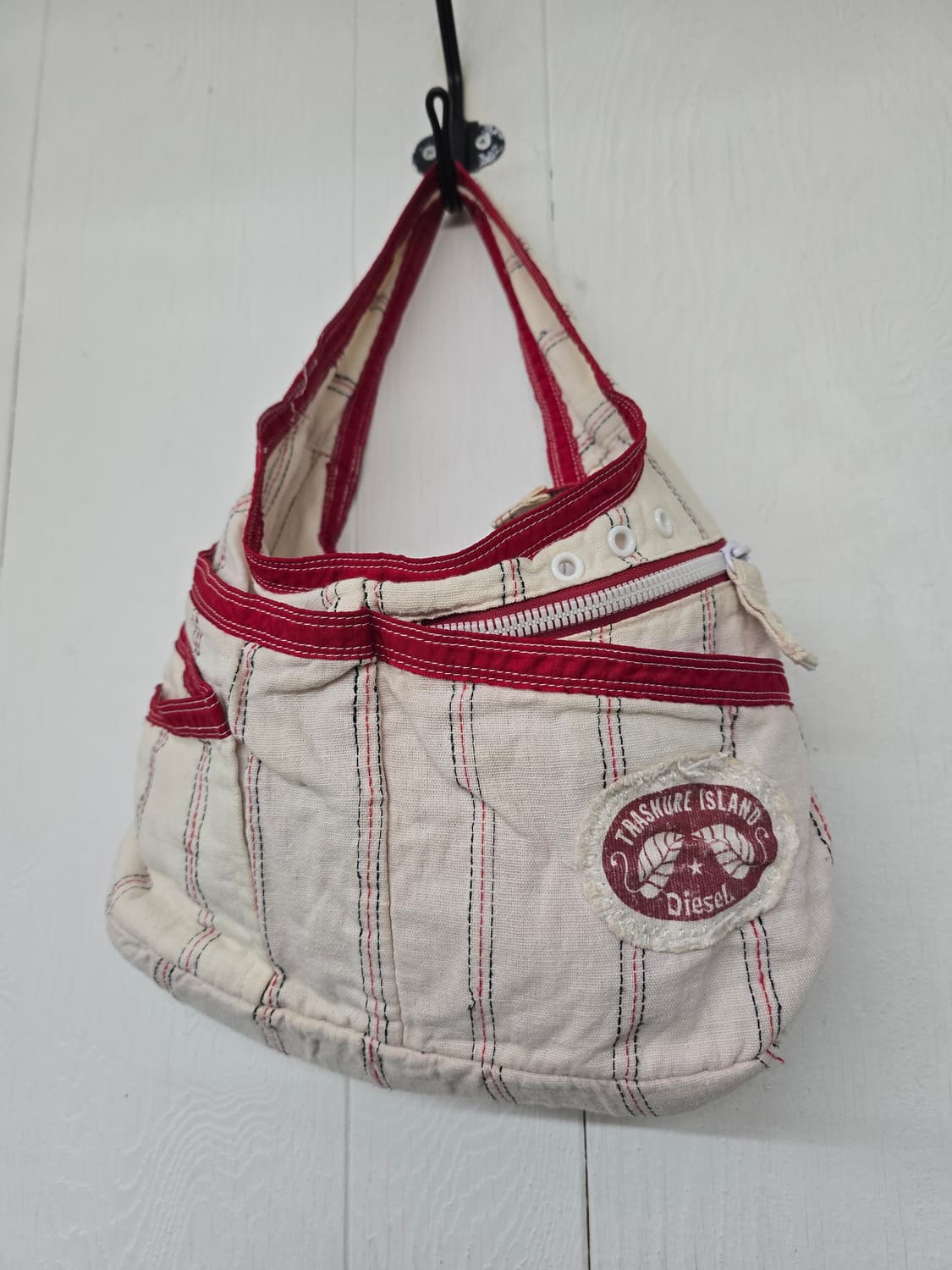 Diesel 디젤 린넨 우먼스 토트백  상품이미지2