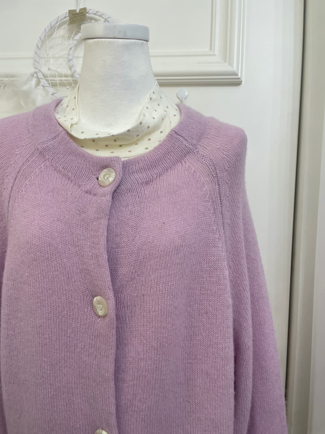 lavender basic reglan warm over cardigan 상품이미지6