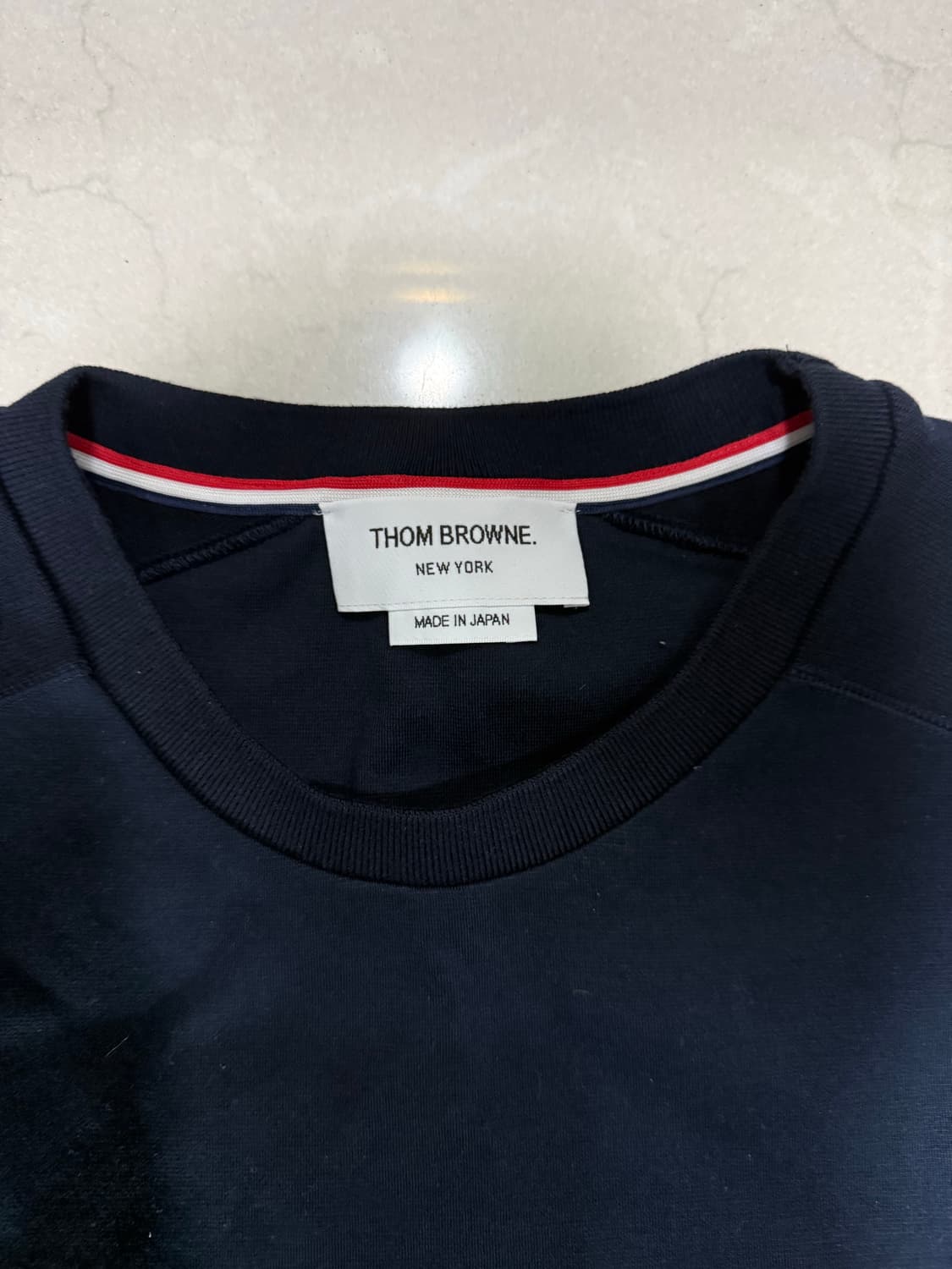 [당일출고,4사이즈] 톰브라운 사선완장 반팔 상품이미지3