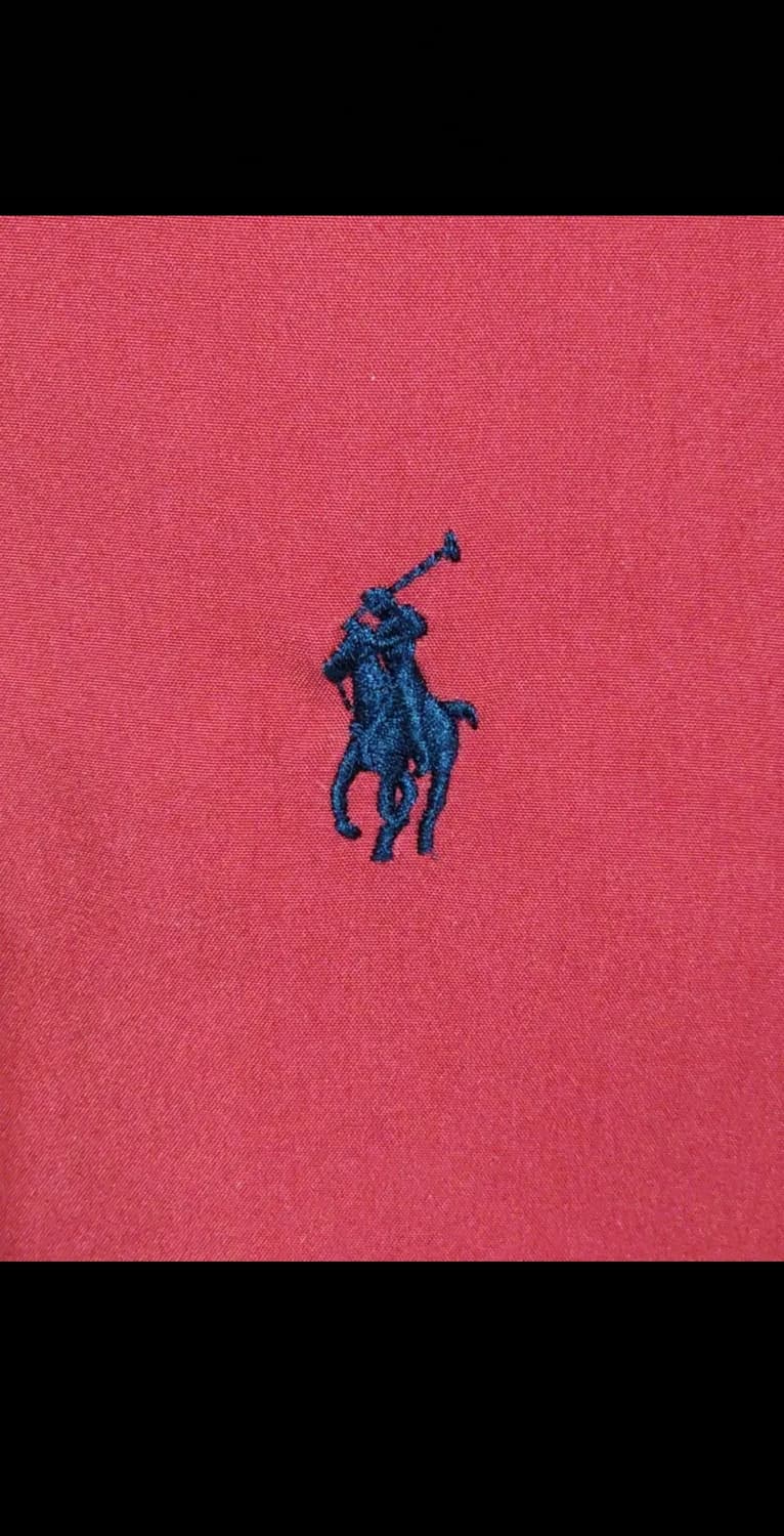 (L) 랄프로렌 폴로 점퍼 빨강 안감기모 자켓 캐주얼  상품이미지4