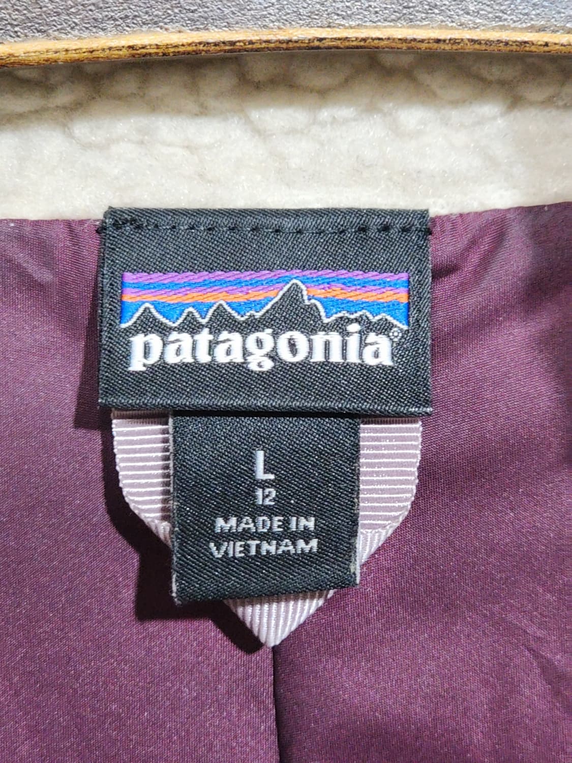 (S) 파타고니아 플리스 점퍼 뽀글이 후리스 자켓 레트로  상품이미지3
