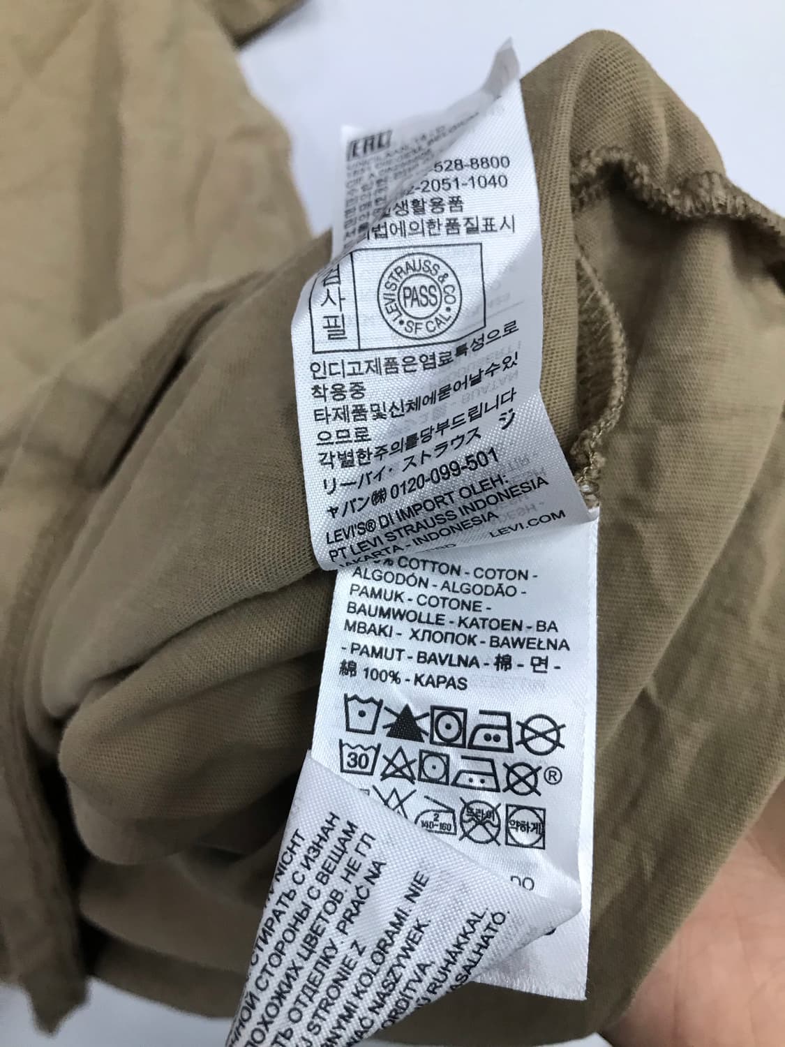 리바이스 프린팅 반팔 상품이미지4