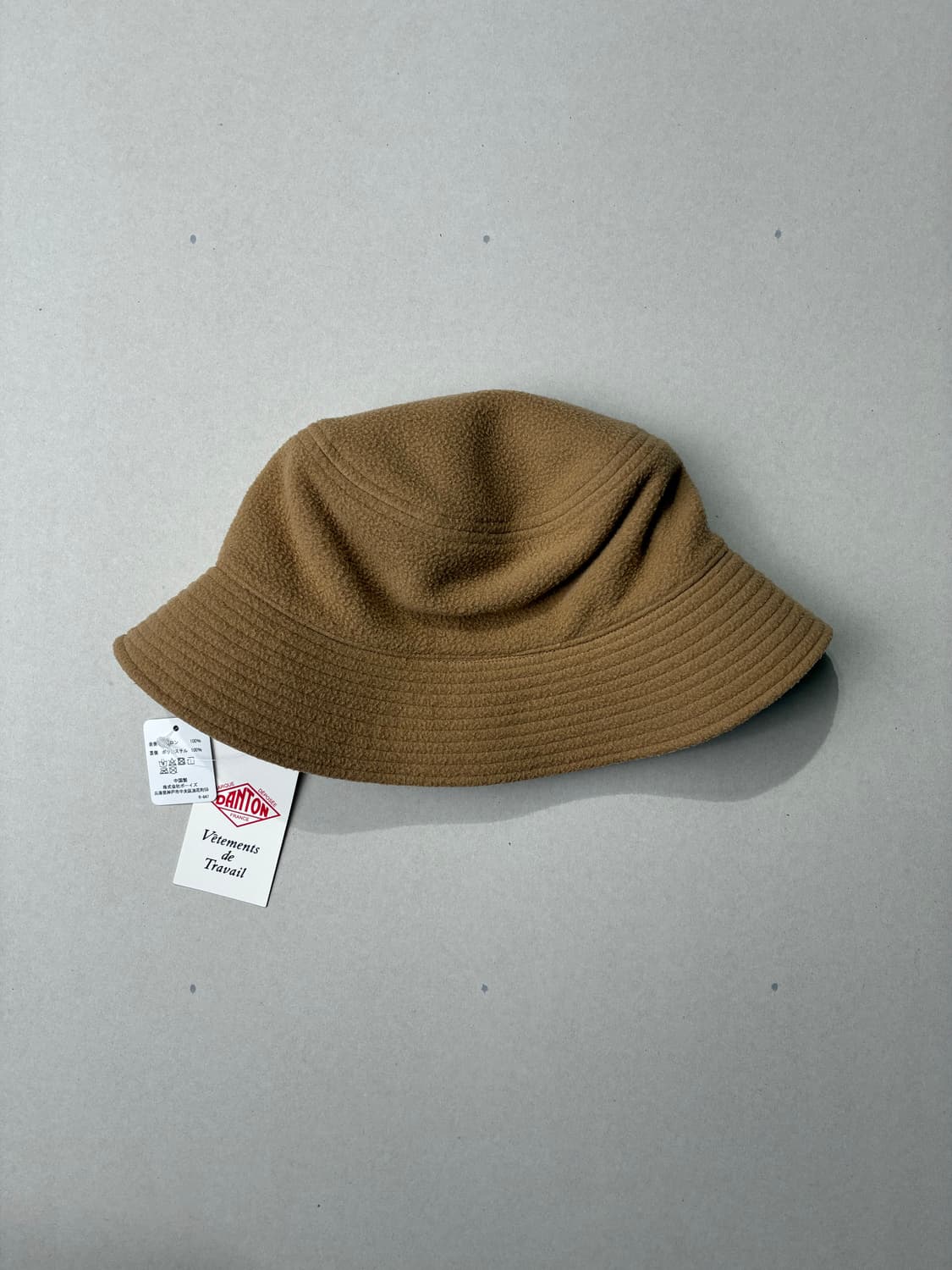 DANTON 단톤 리버시블 버킷 햇 베이지/카멜 상품이미지4