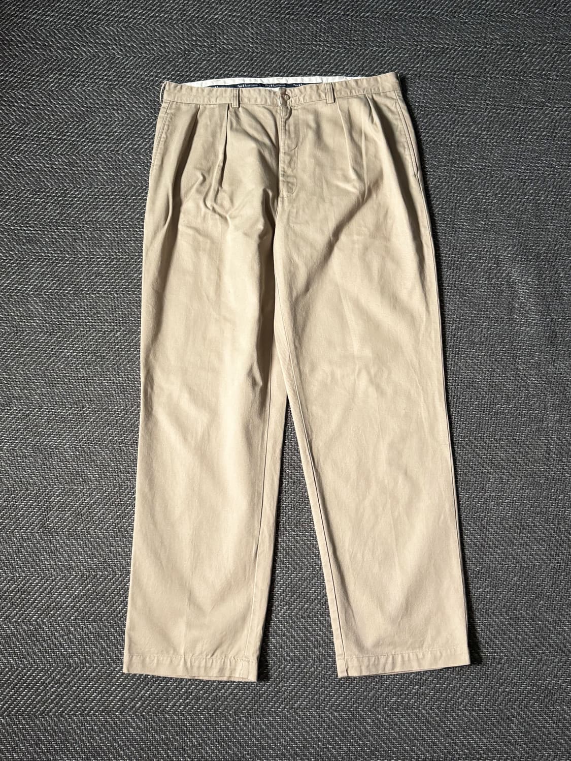 (38) 90s 폴로 랄프로렌 앤드류 더블 플리츠 치노 팬츠 상품이미지1