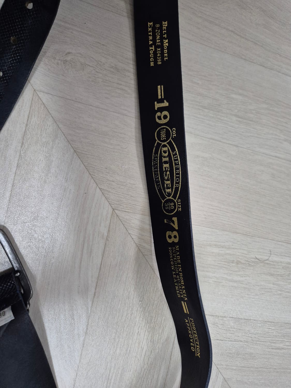 정품 디젤 프리미엄 가죽 벨트 상품이미지4