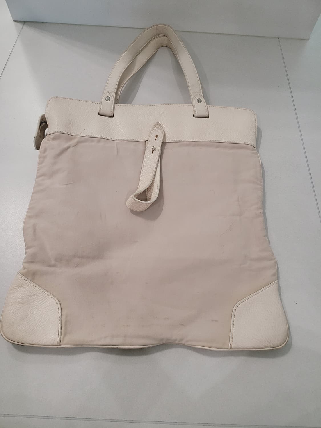 버버리 에퀘스트리안 나이트 캔버스 벨트 토트백 (정품) 상품이미지2