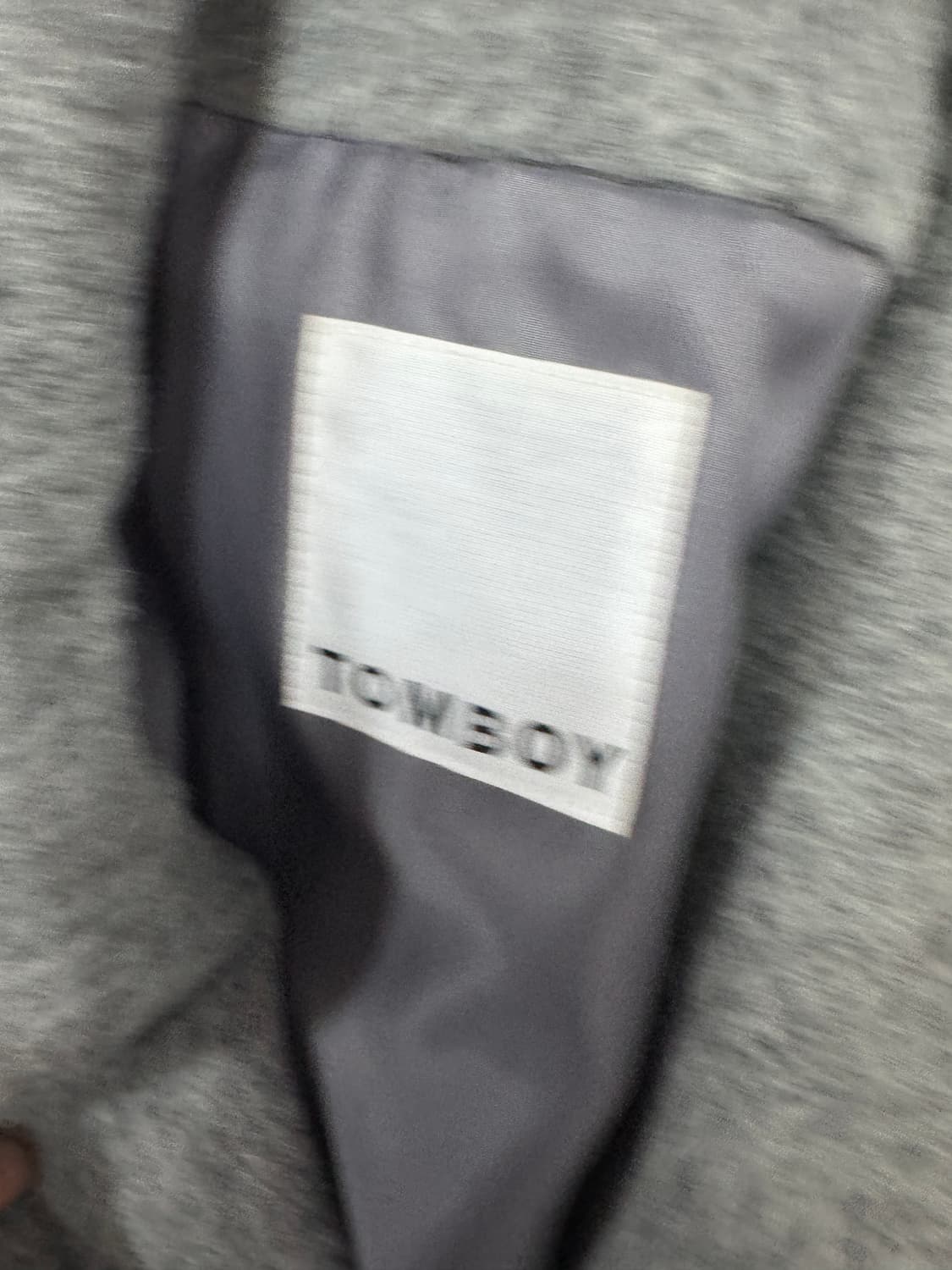 여성 톰보이 Tomboy 버튼 고급 울 코트 상품이미지3