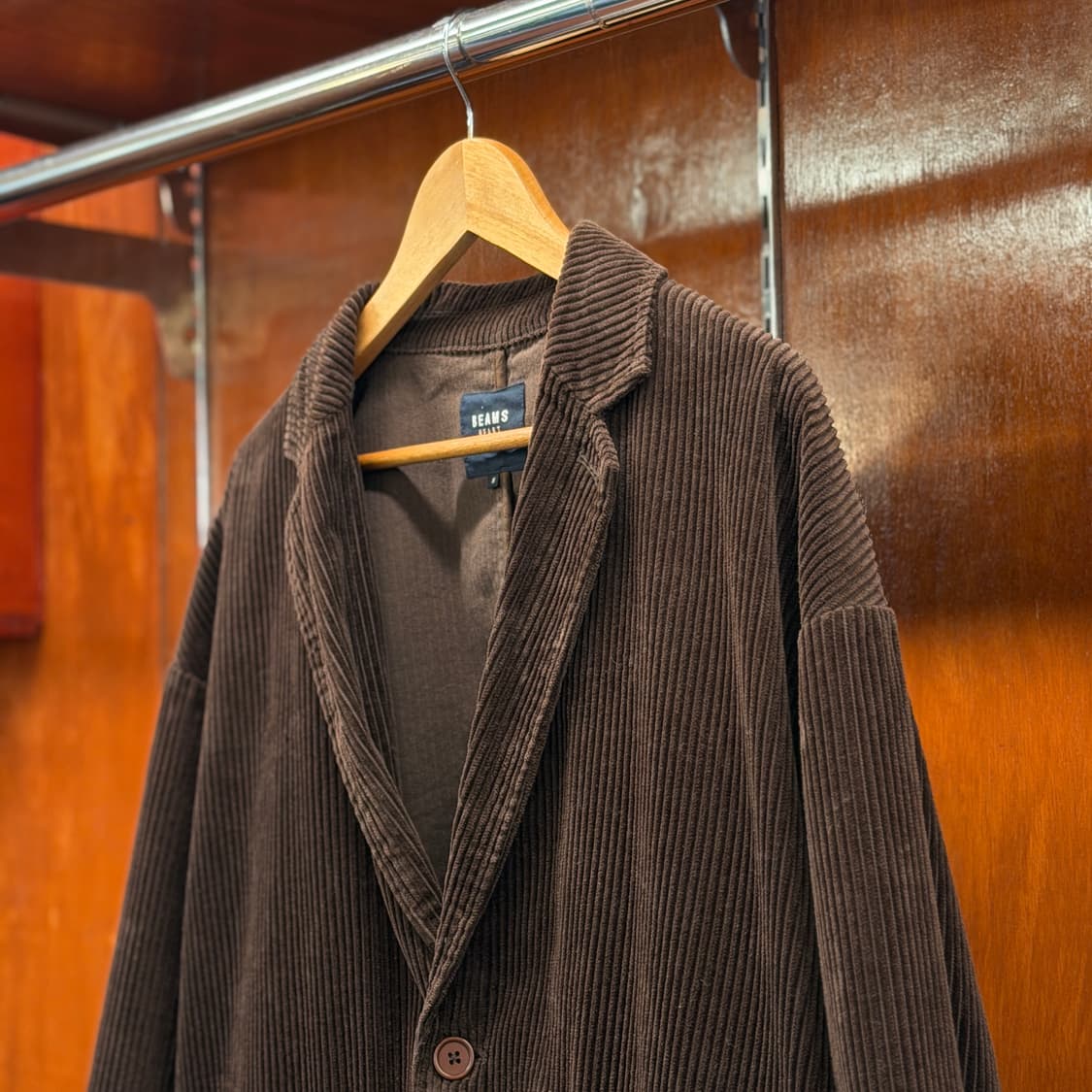 빔즈 하트 코듀로이 2버튼 자켓 [ 100 ] 상품이미지3