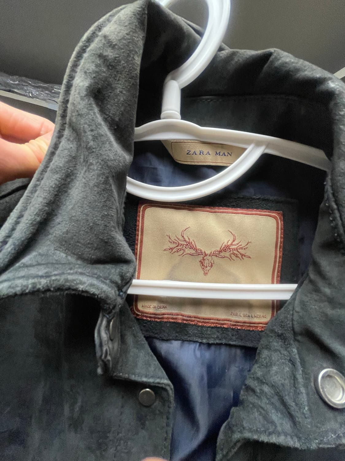 자라 빈티지 워싱자켓 상품이미지2