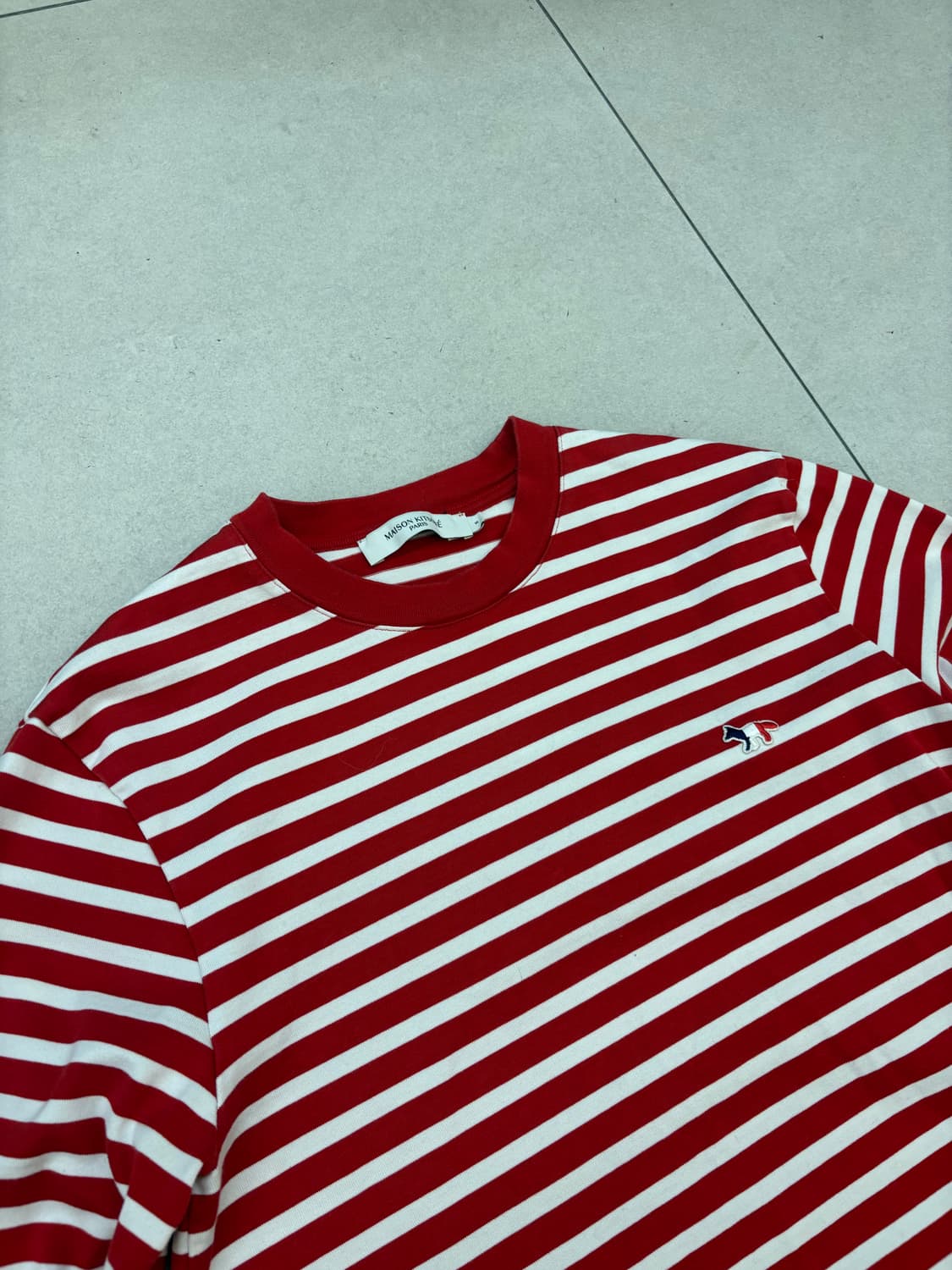 메종키츠네 스트라이프 롱슬리브 상품이미지5