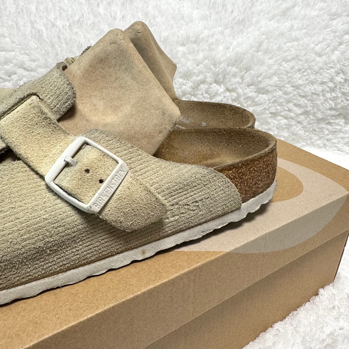 버켄스탁 x 스투시 보스턴 클로그 본 42 size 270/275 상품이미지4