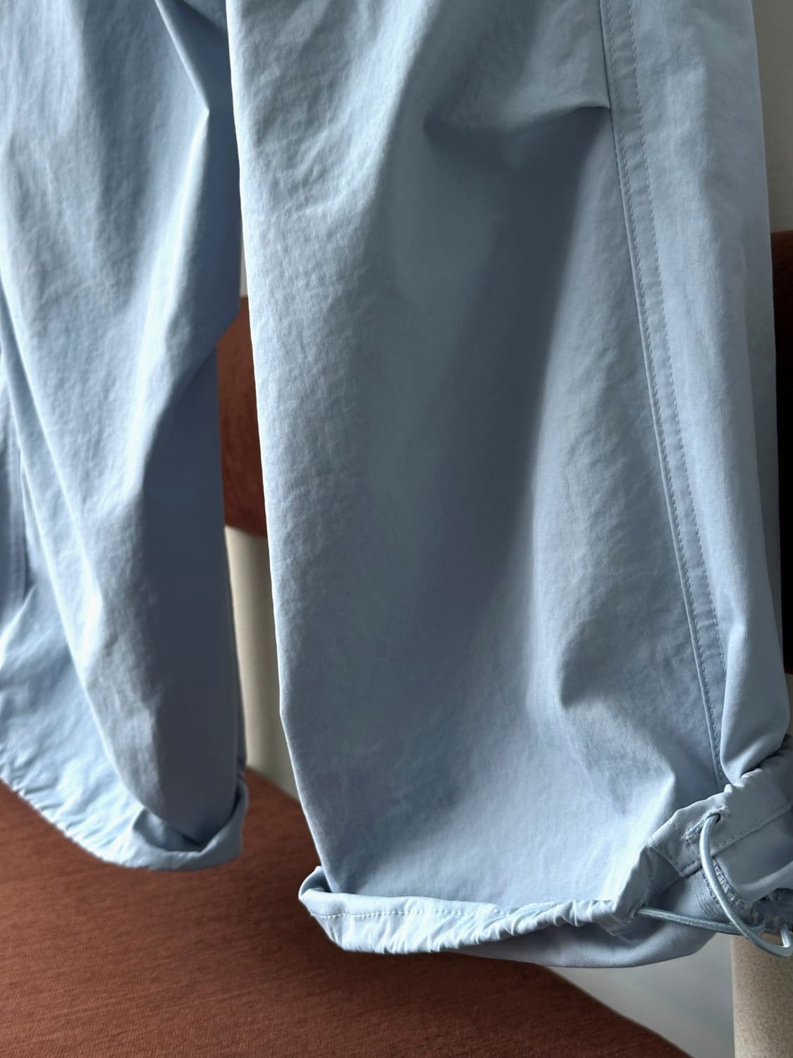 High count fabric design parachute pants 상품이미지4