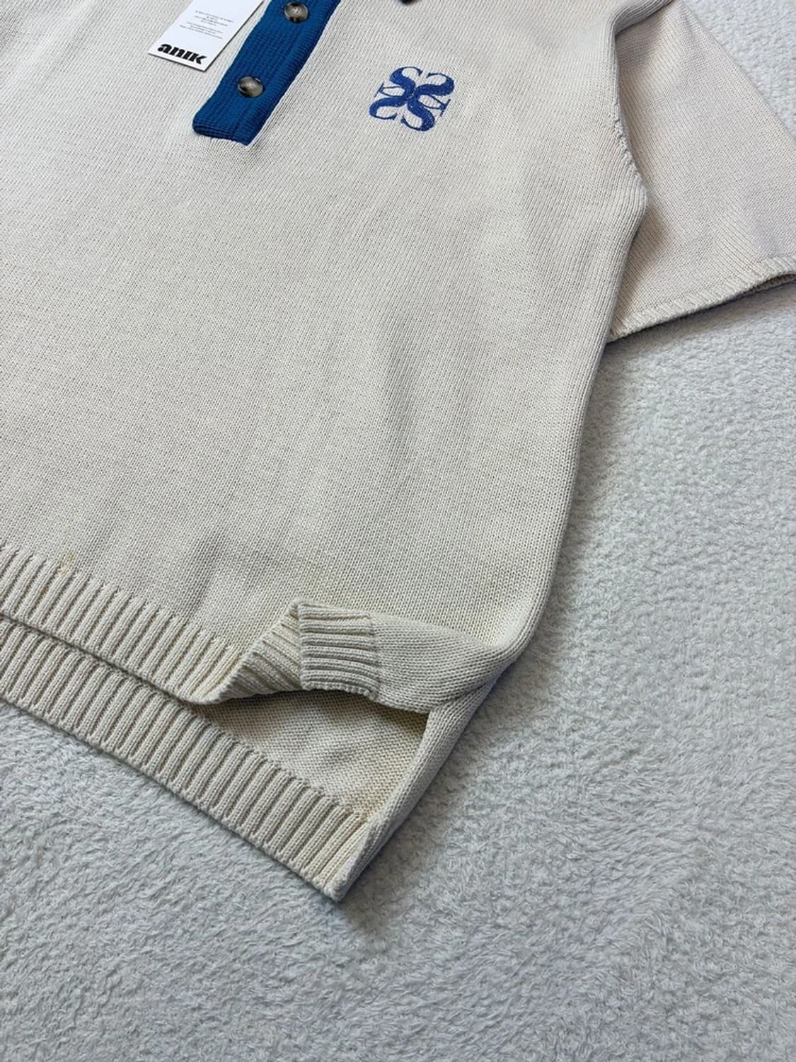 세터 SATUR 22ss 나폴리 소프트 코튼 폴로 니트 PN5928 상품이미지5