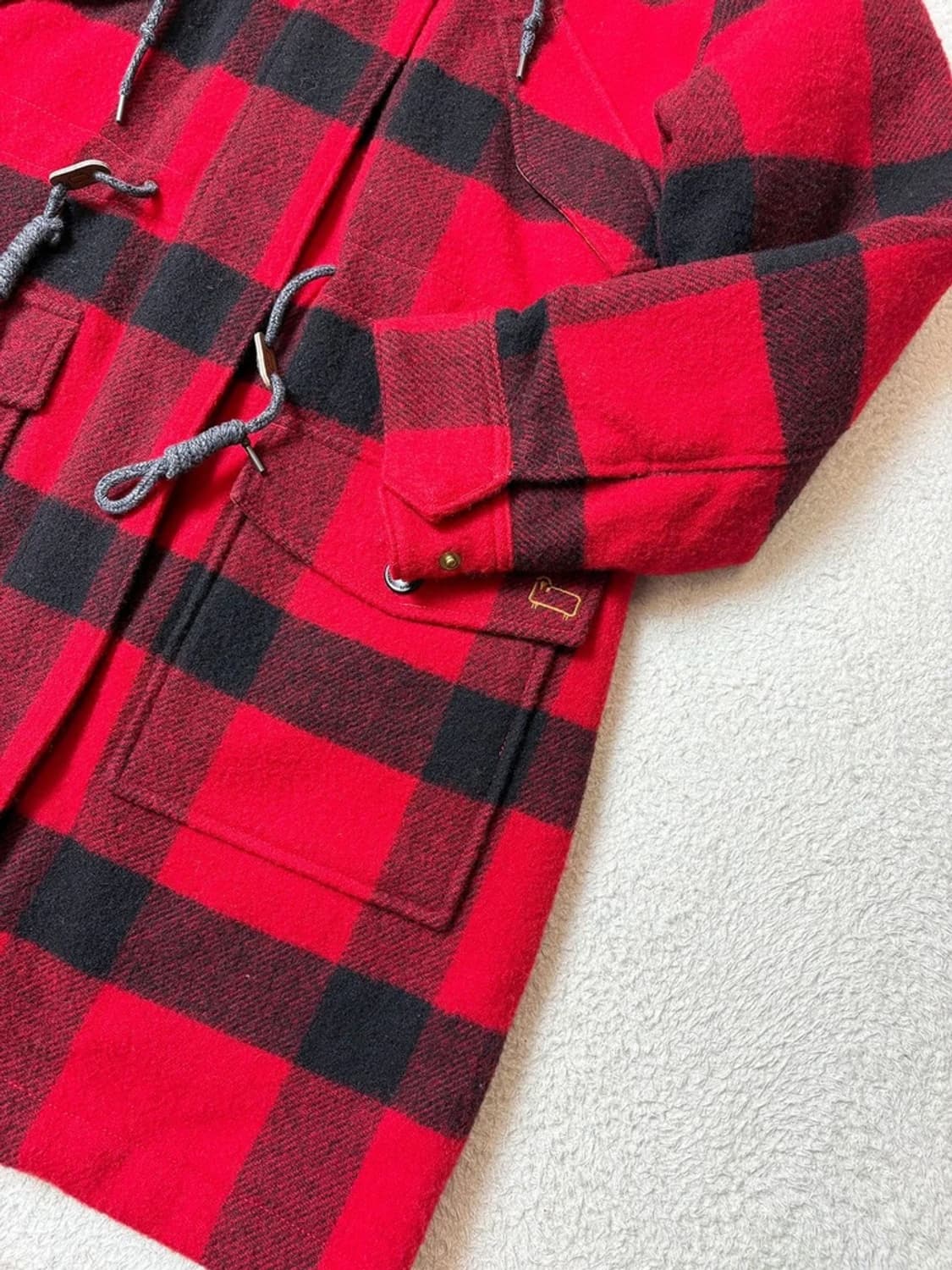 아베크롬비 x 울리치 00's 타탄 체크 코트 PN6536 상품이미지5