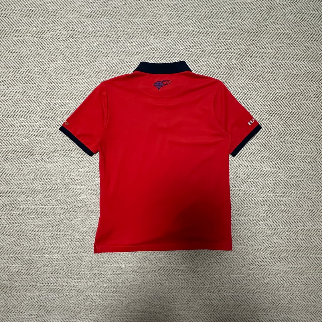 BEAMS golf polo shirt red 상품이미지2