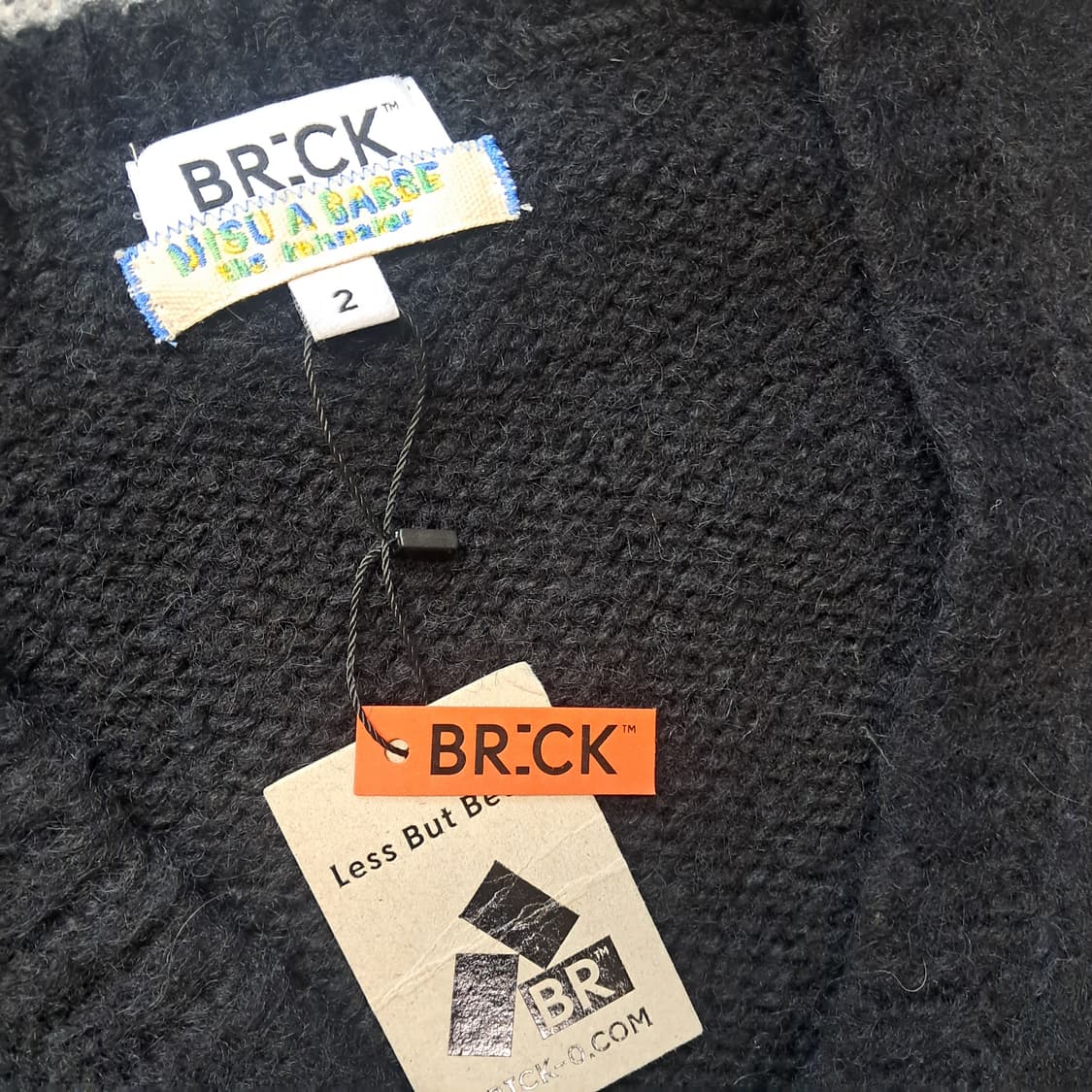 MISU A BARBE x BRICK  ALPACA CARDIGAN 상품이미지5