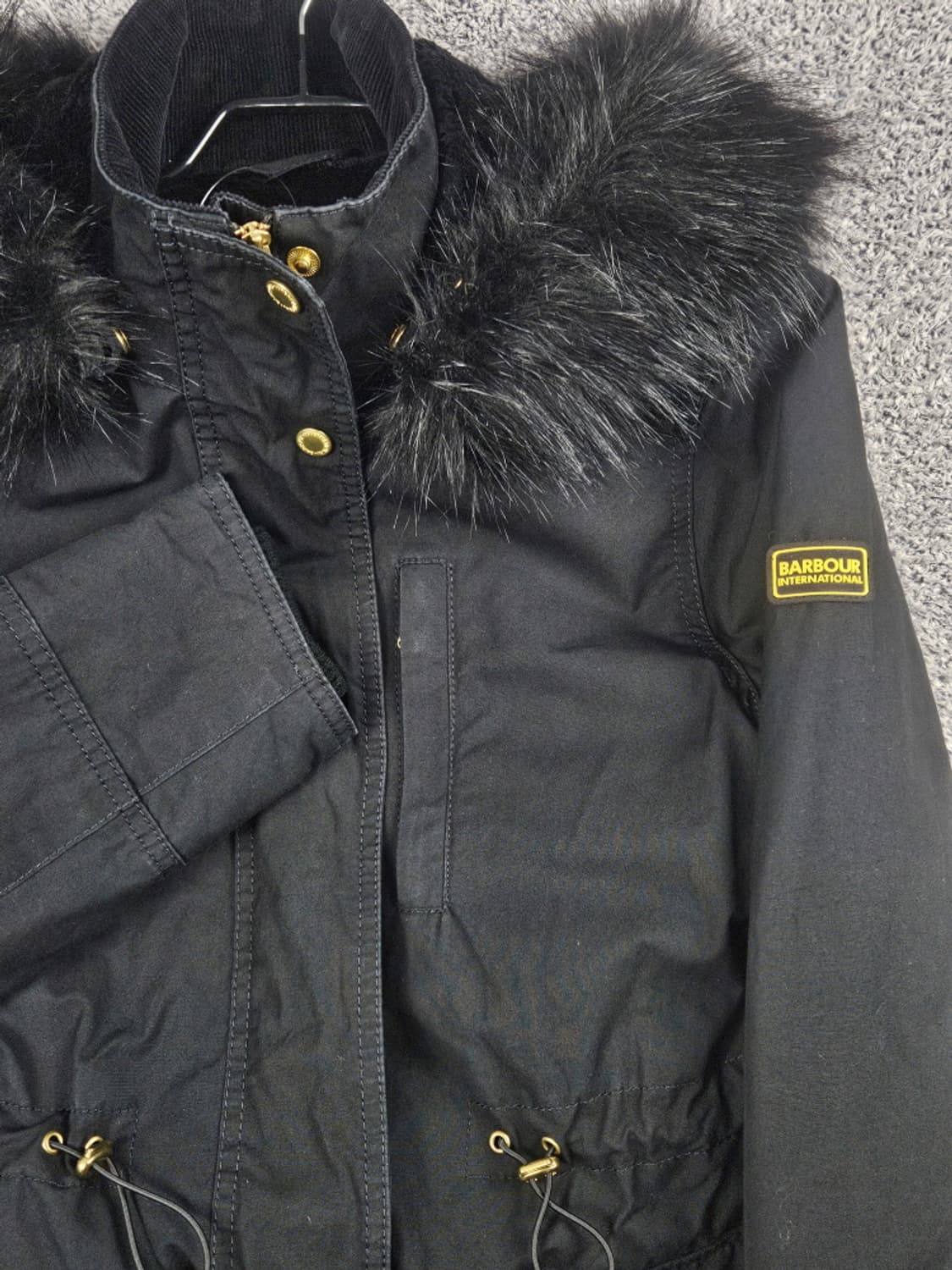 바버 인터네셔널 퍼 후드 자켓 ( EU38 / US 8 ) / 10454 상품이미지4