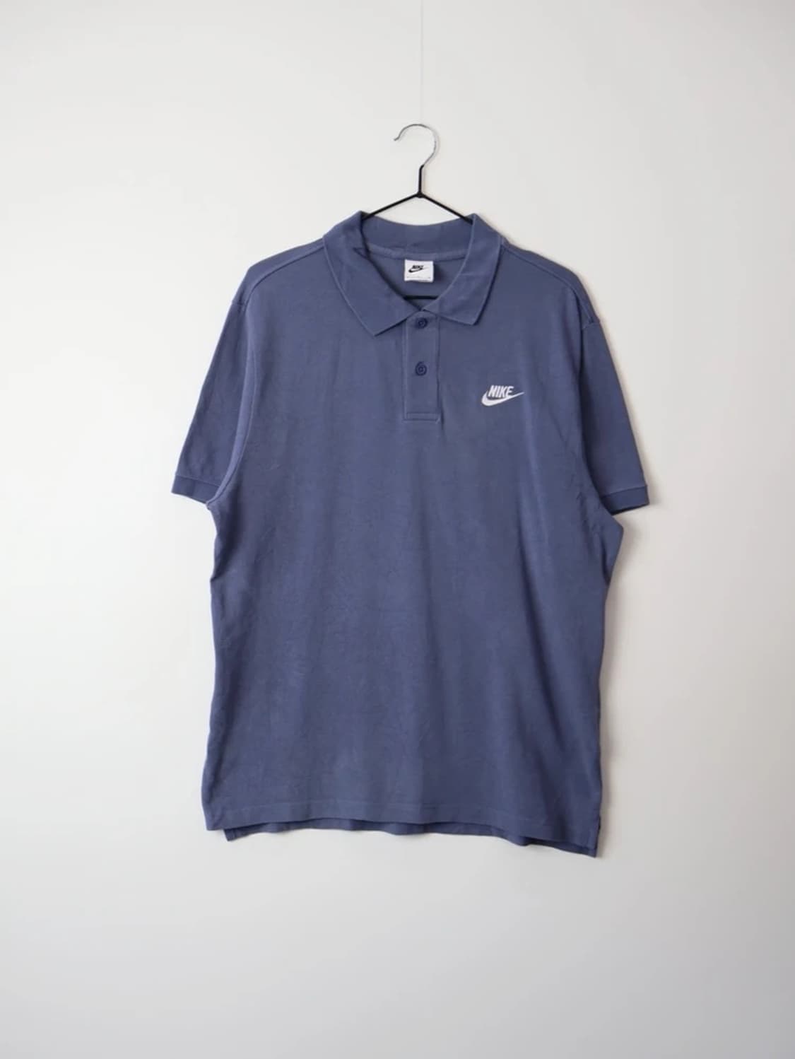 Nike Swoosh Polo Shirt Blue 상품이미지4