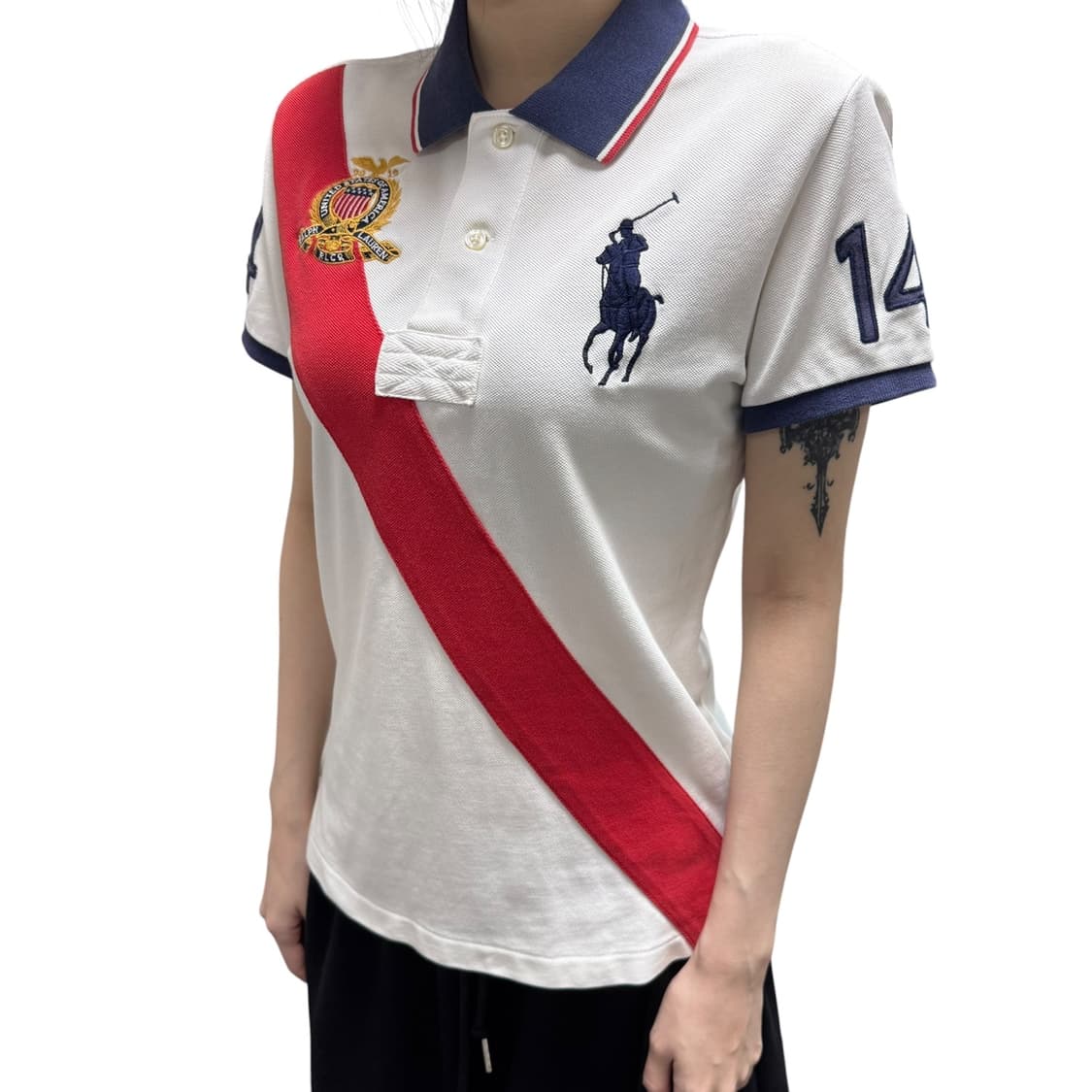 우먼 폴로 랄프로렌 치프키프 빅포니 반팔카라티 상품이미지2