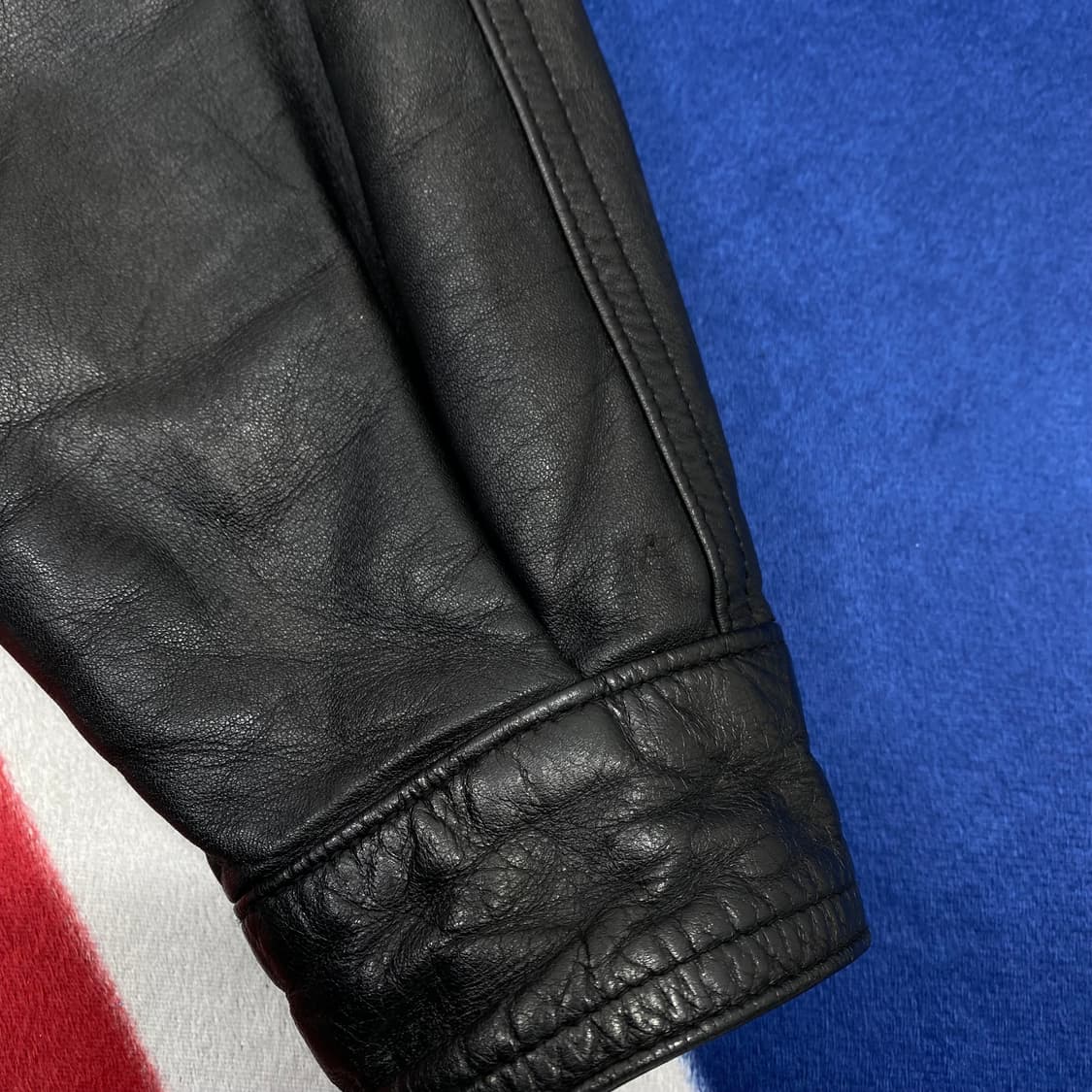 양가죽 봄버 자켓 XL 상품이미지6