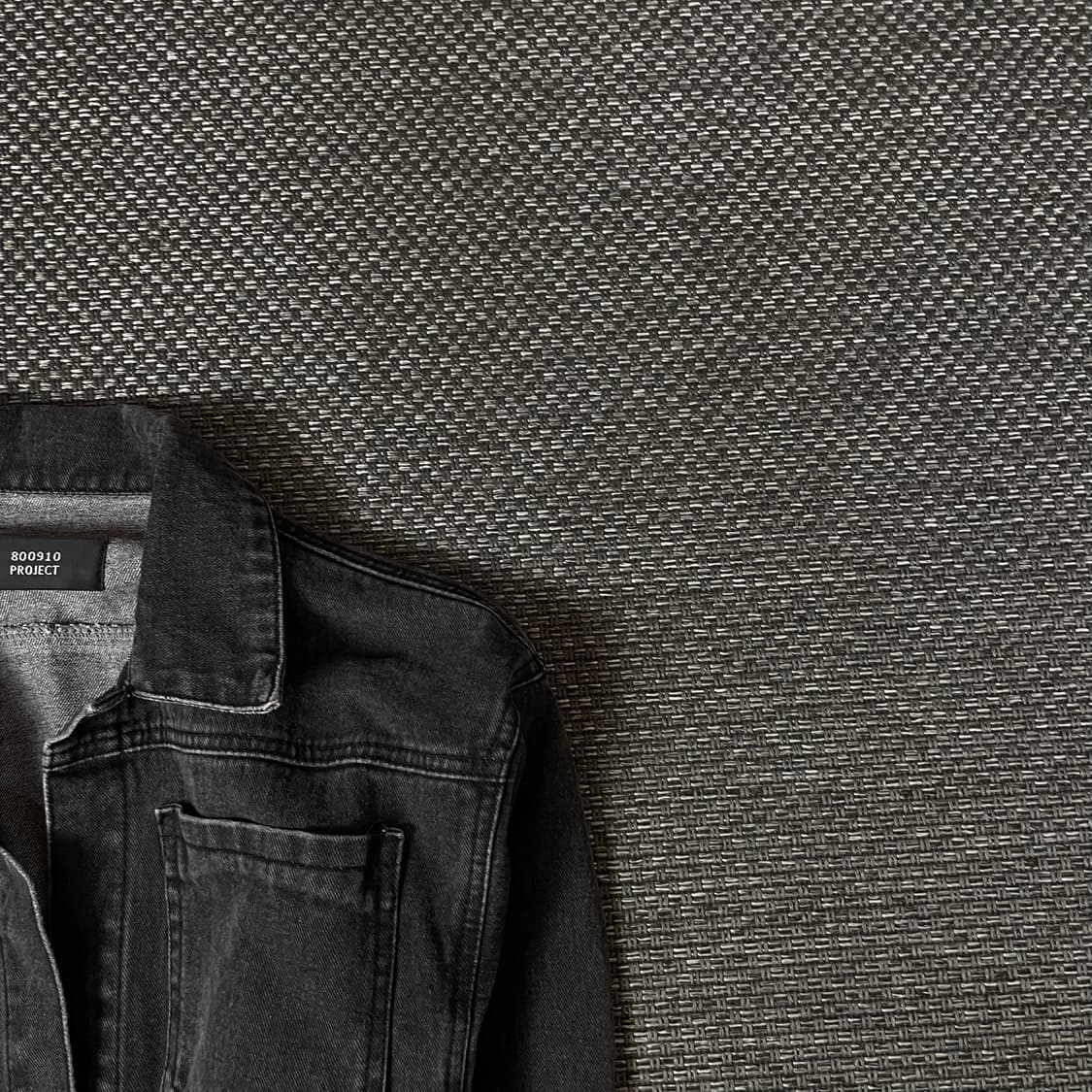 800910 프로젝트 그레이 데님 크롭 자켓 상품이미지3