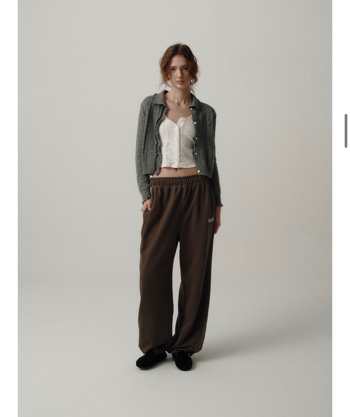 더바넷 Cady Heron Scallop Knit Cardigan 상품이미지1