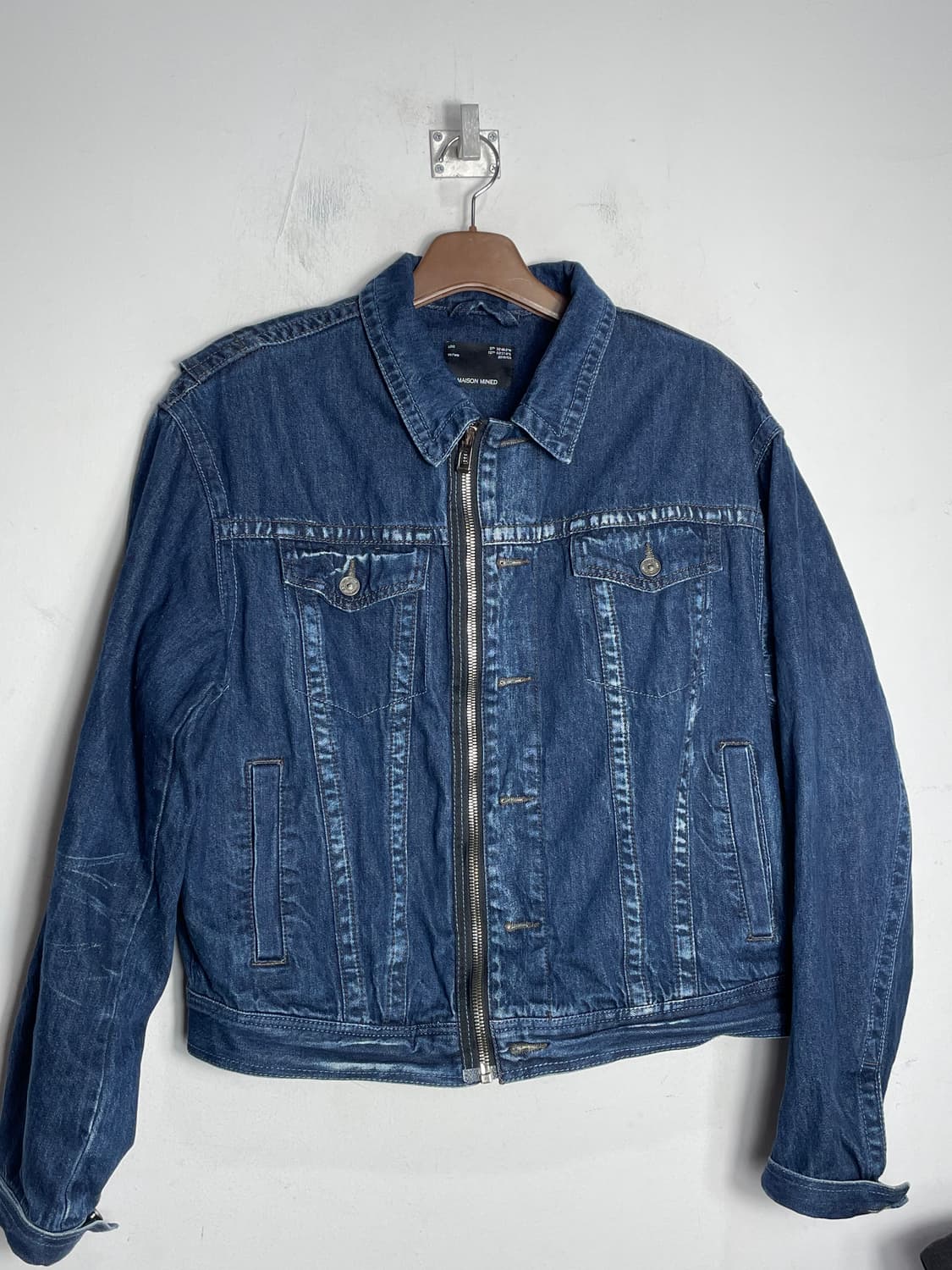 MAISON MINED 메종미네드 데님 블루종 자켓 상품이미지1