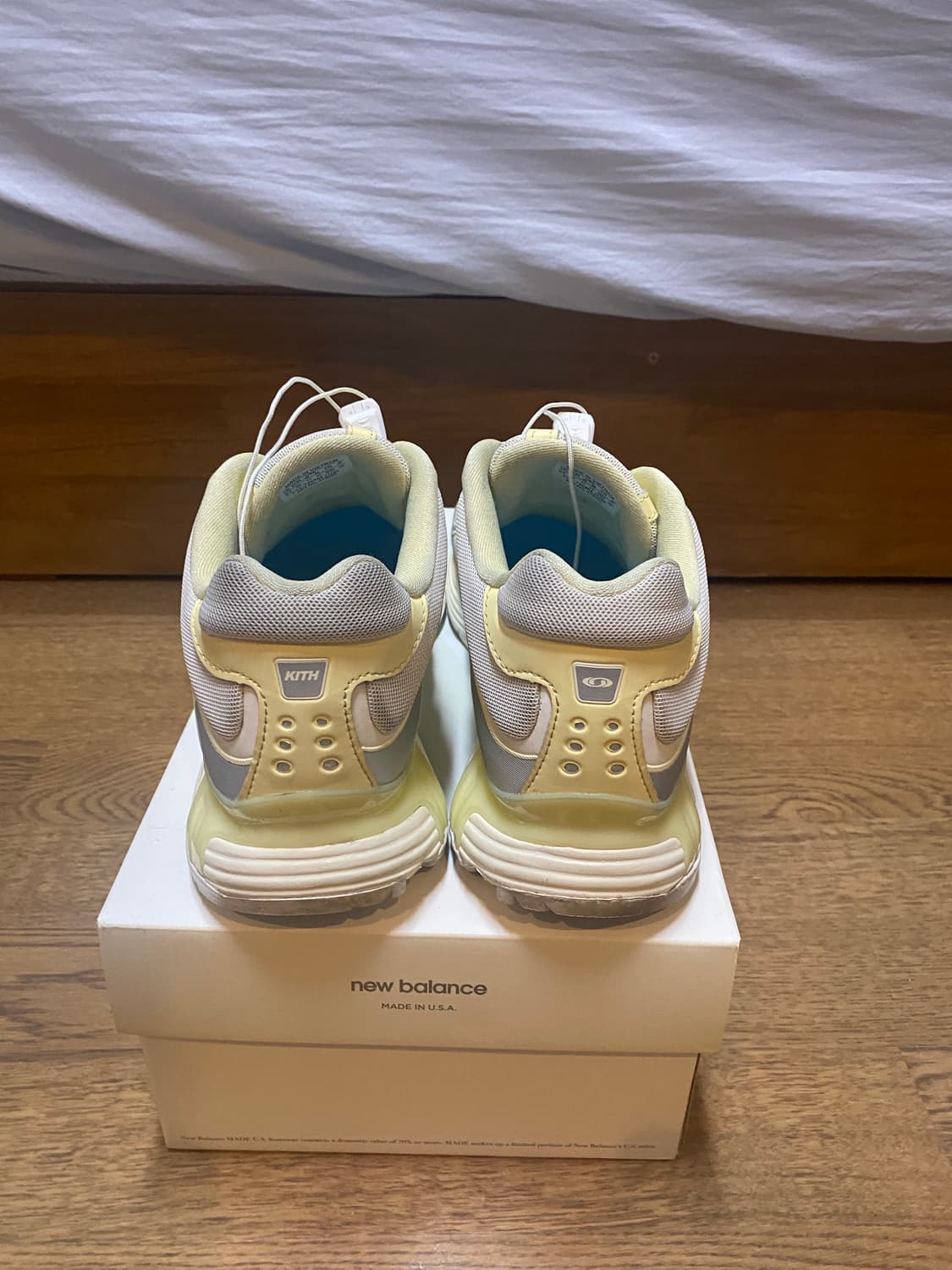 살로몬 xt위스퍼 kith 280 크림 상품이미지4