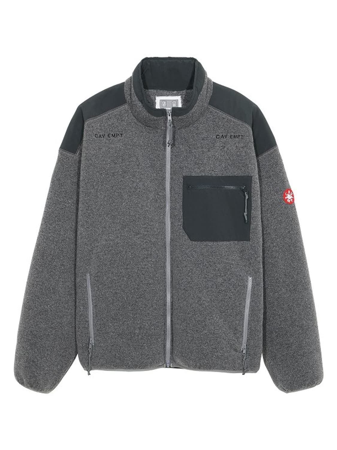 CAVEMPT FURRY BACK FLEECE ZIP UP 상품이미지1