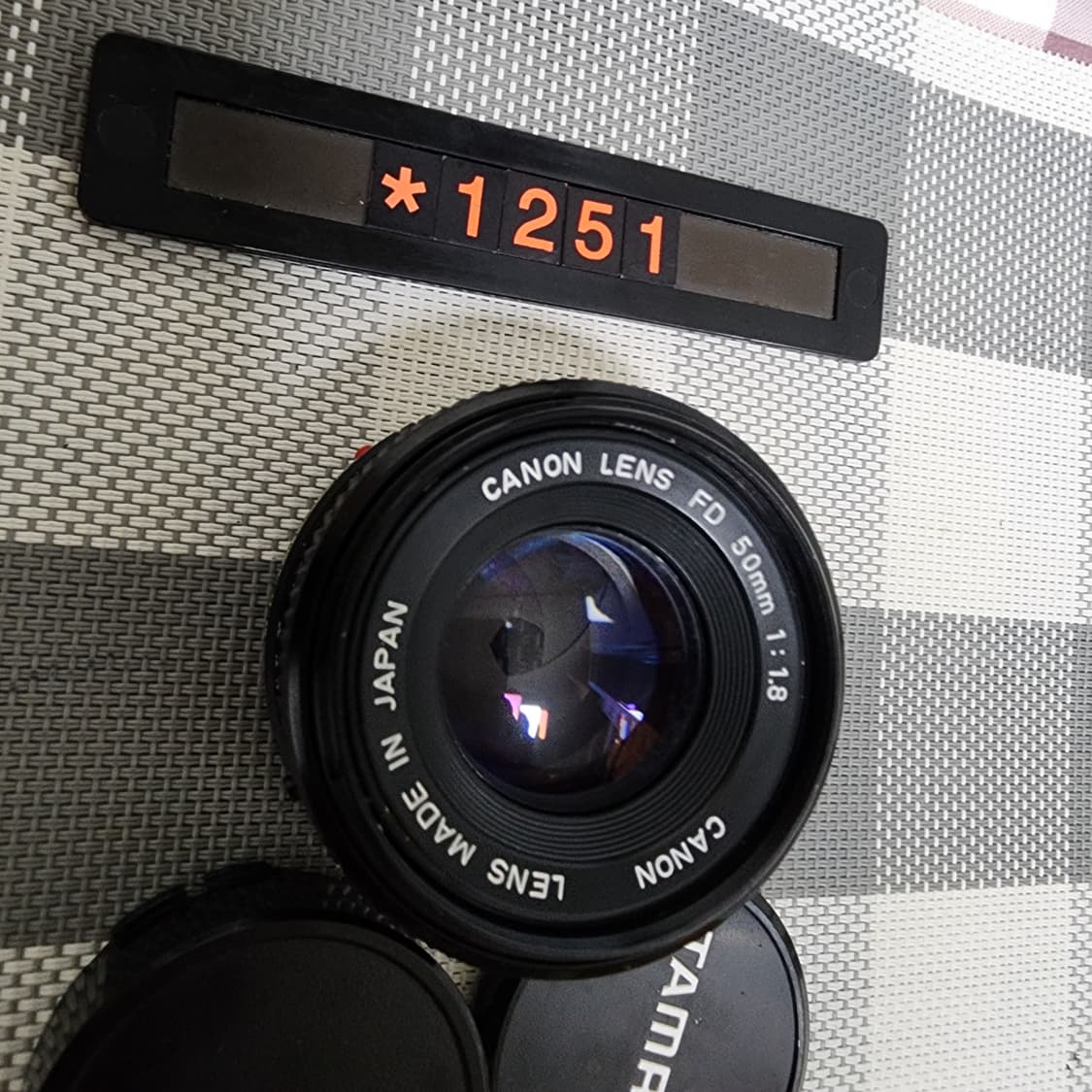 캐논 FD 마운트 50mm 1.8 단렌즈 상품이미지2