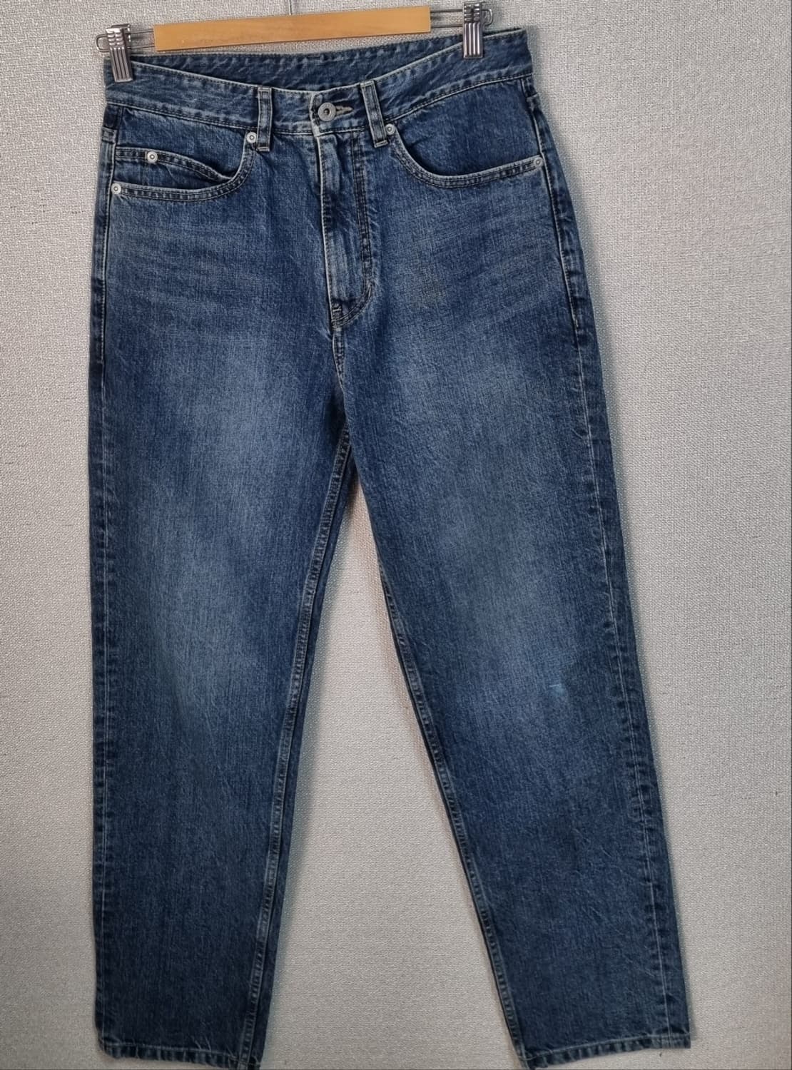 XS ) 벨리에 스트레이트 데님팬츠 청바지 상품이미지1