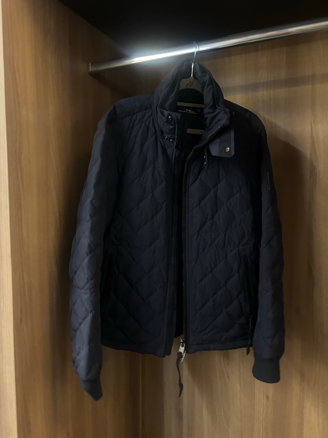 폴로 랄프로렌 퀼팅 자켓 네이비S 상품이미지4