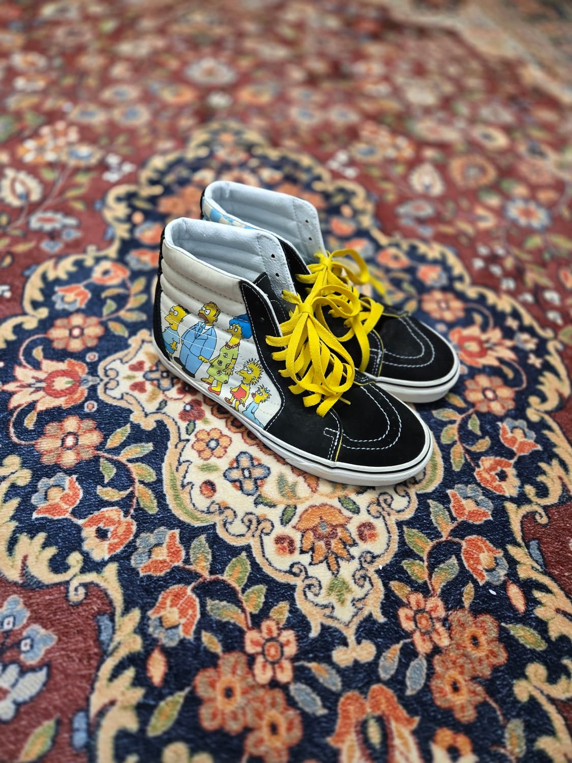 반스 x 심슨 스케이트하이 255 상품이미지1