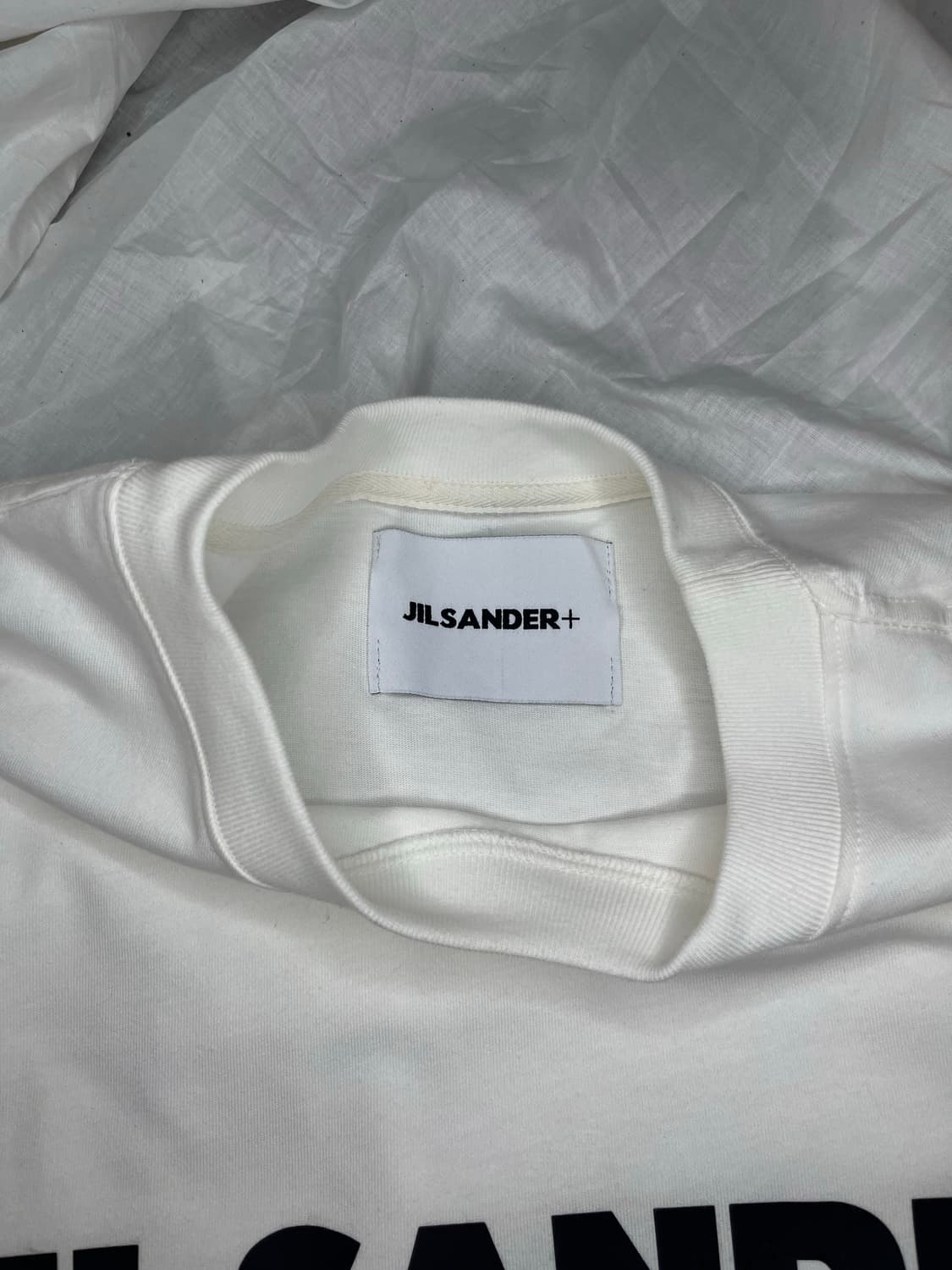 질샌더 로고 롱슬리브 티셔츠 상품이미지2