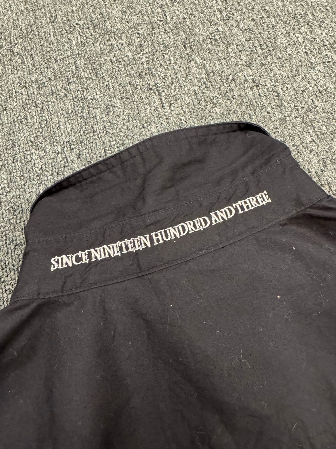 XL)할리데이비슨 빈티지 자수 포인트 블랙 긴팔 셔츠 상품이미지6