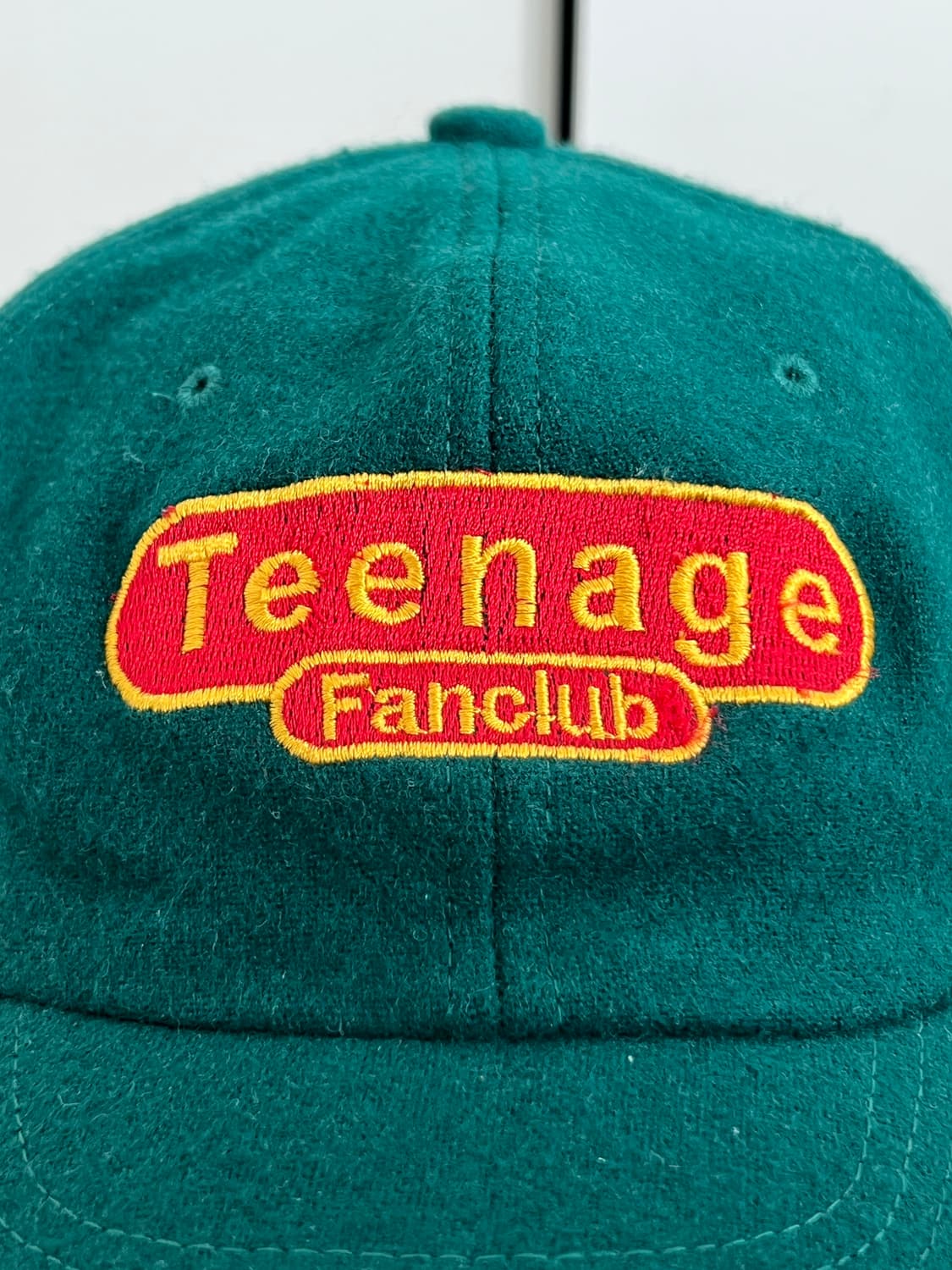 빈티지 90s Teenage Fanclub 볼캡 그린 상품이미지6