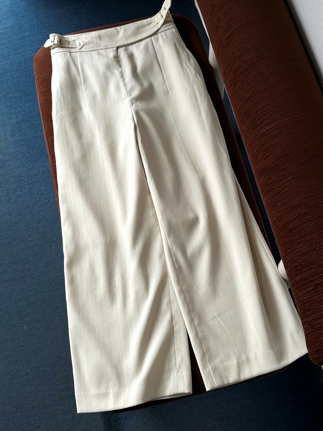 Belted design patterned pants 상품이미지3