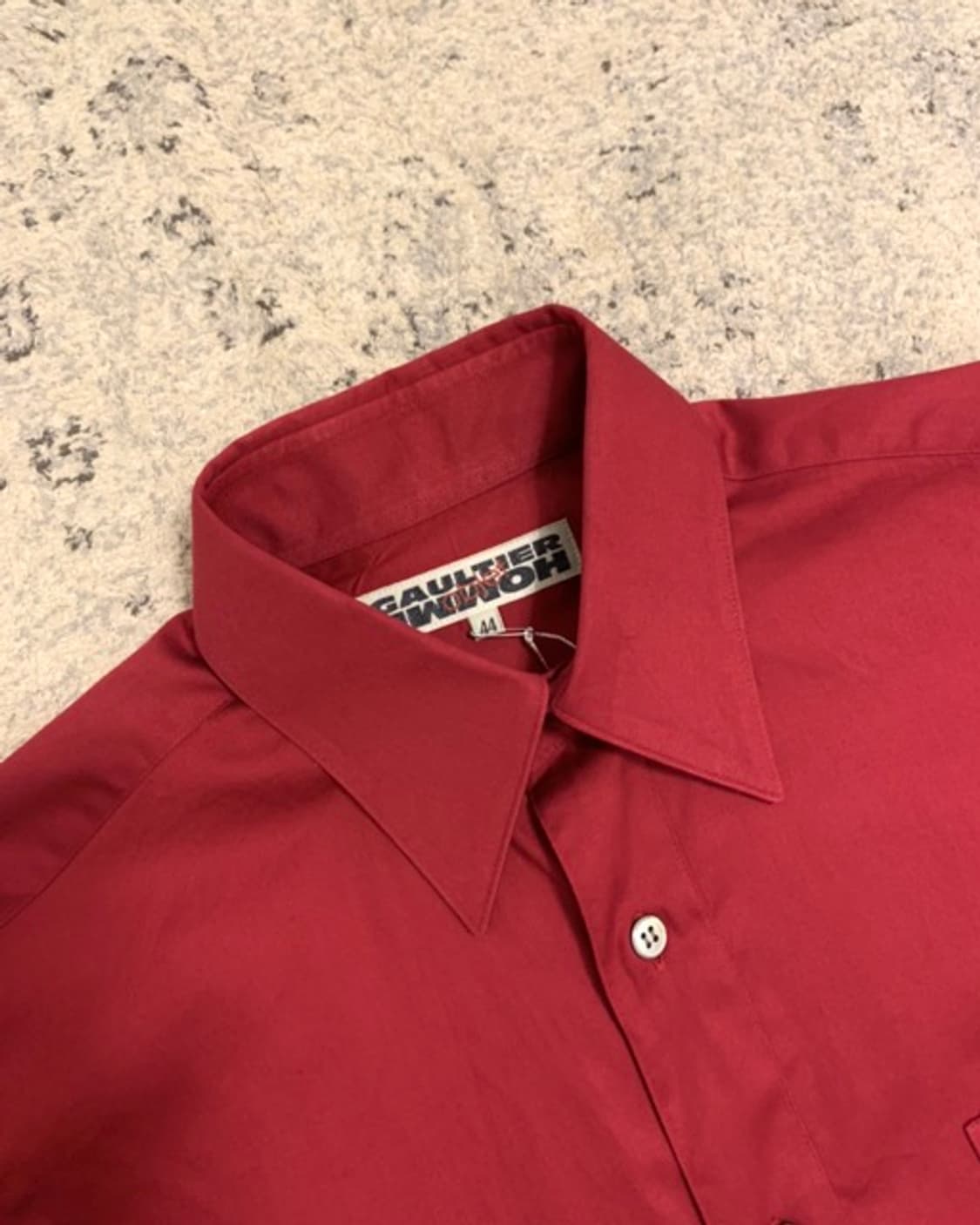 장 폴 고티에 옴므 솔리드 셔츠 상품이미지3