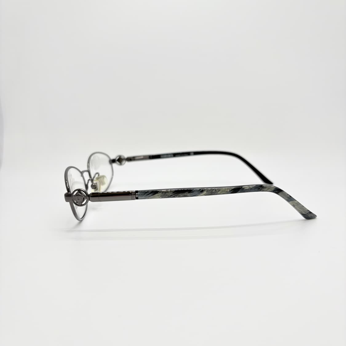 VERSACE 베르사체 그레이 오벌 메탈테 상품이미지7