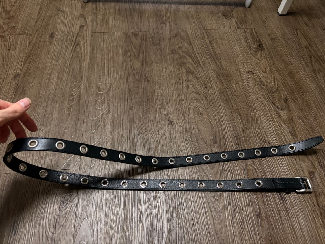 브랜디드 싱글 아일렛 벨트 single eyelet belt 상품이미지3