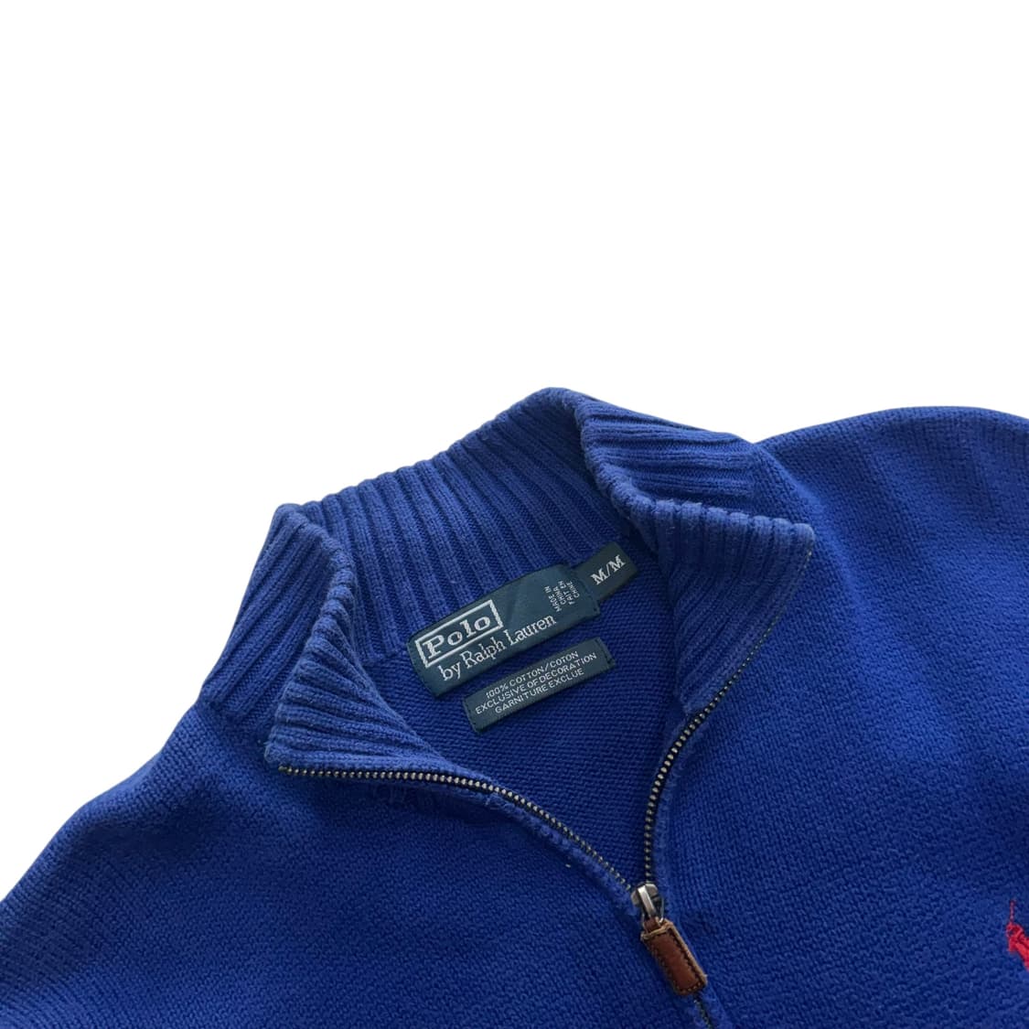 [95~100] 폴로 랄프로렌 쿼터 집업 스웨터 니트 상품이미지3