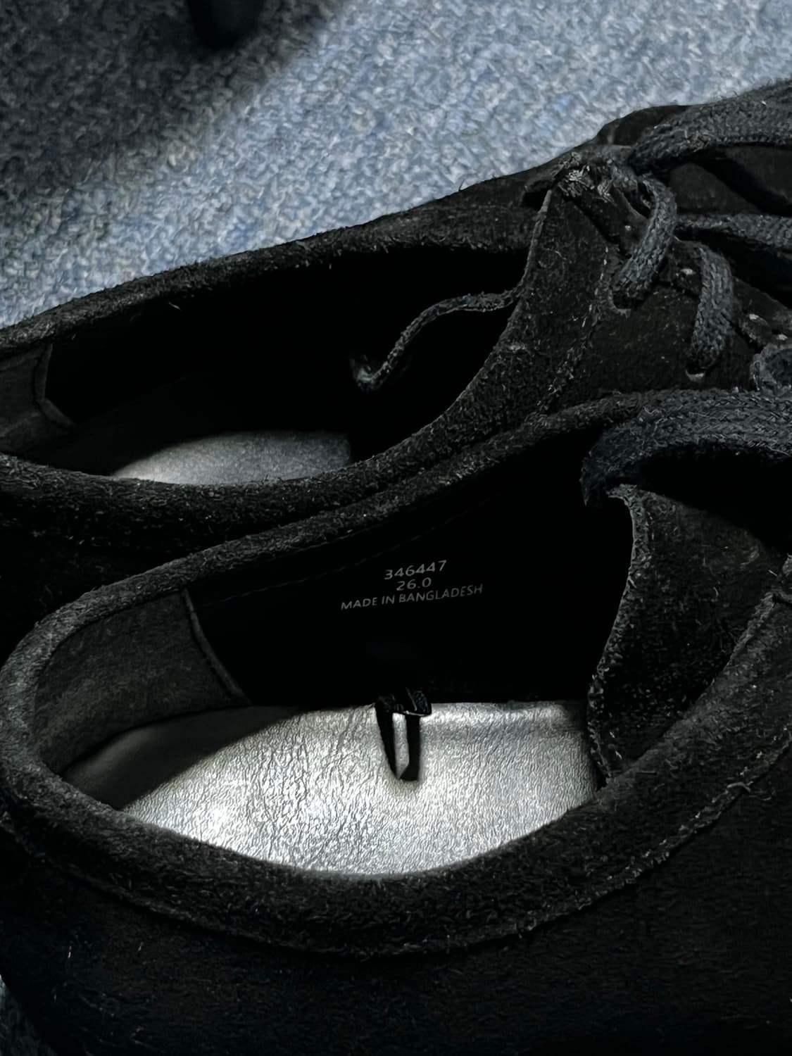 gu 리얼레더 모카신 블랙 260 구라비  상품이미지5